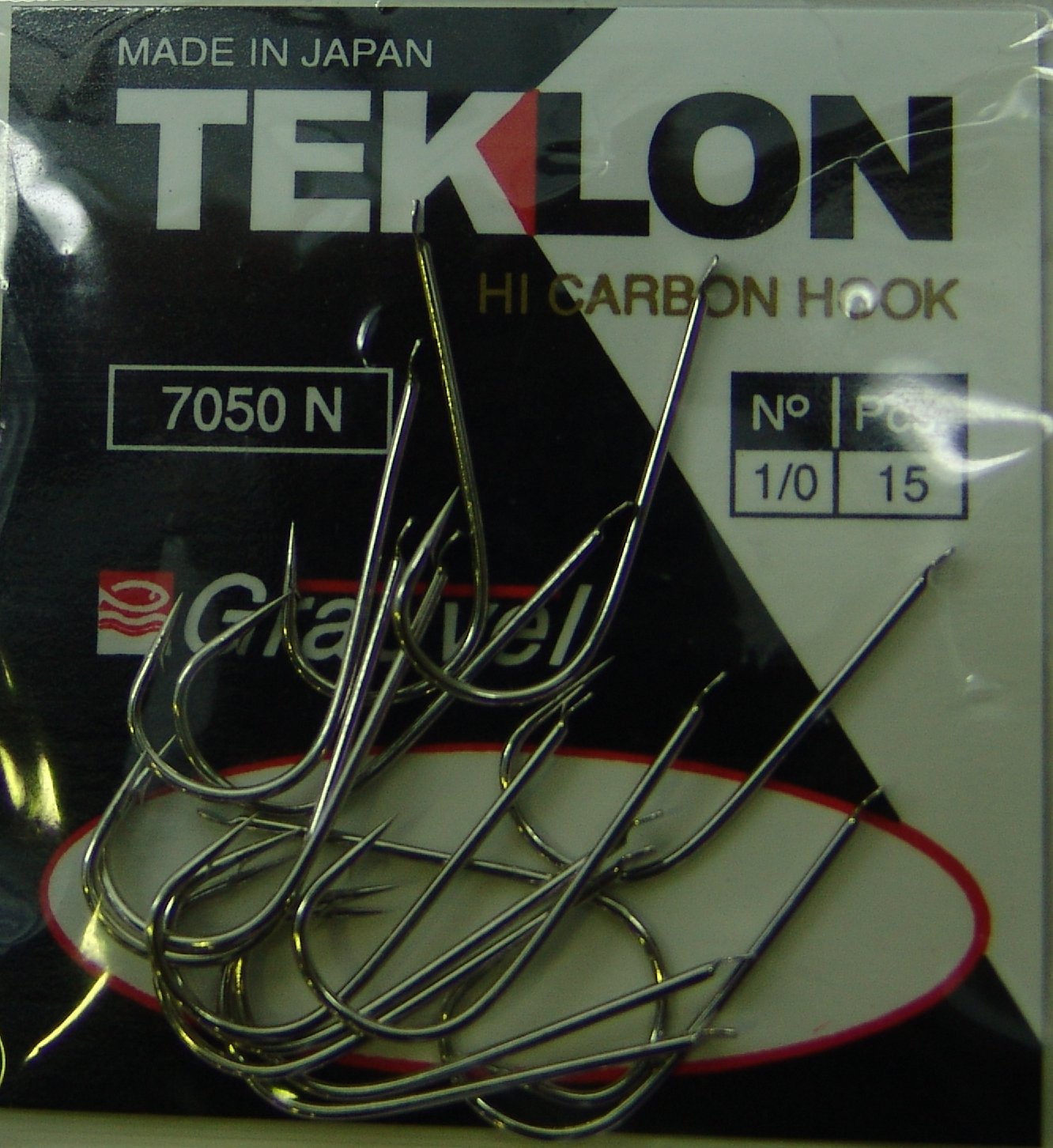 ANZUELO GRAUVELL TEKLON 7050N 1/0 (15 uni)