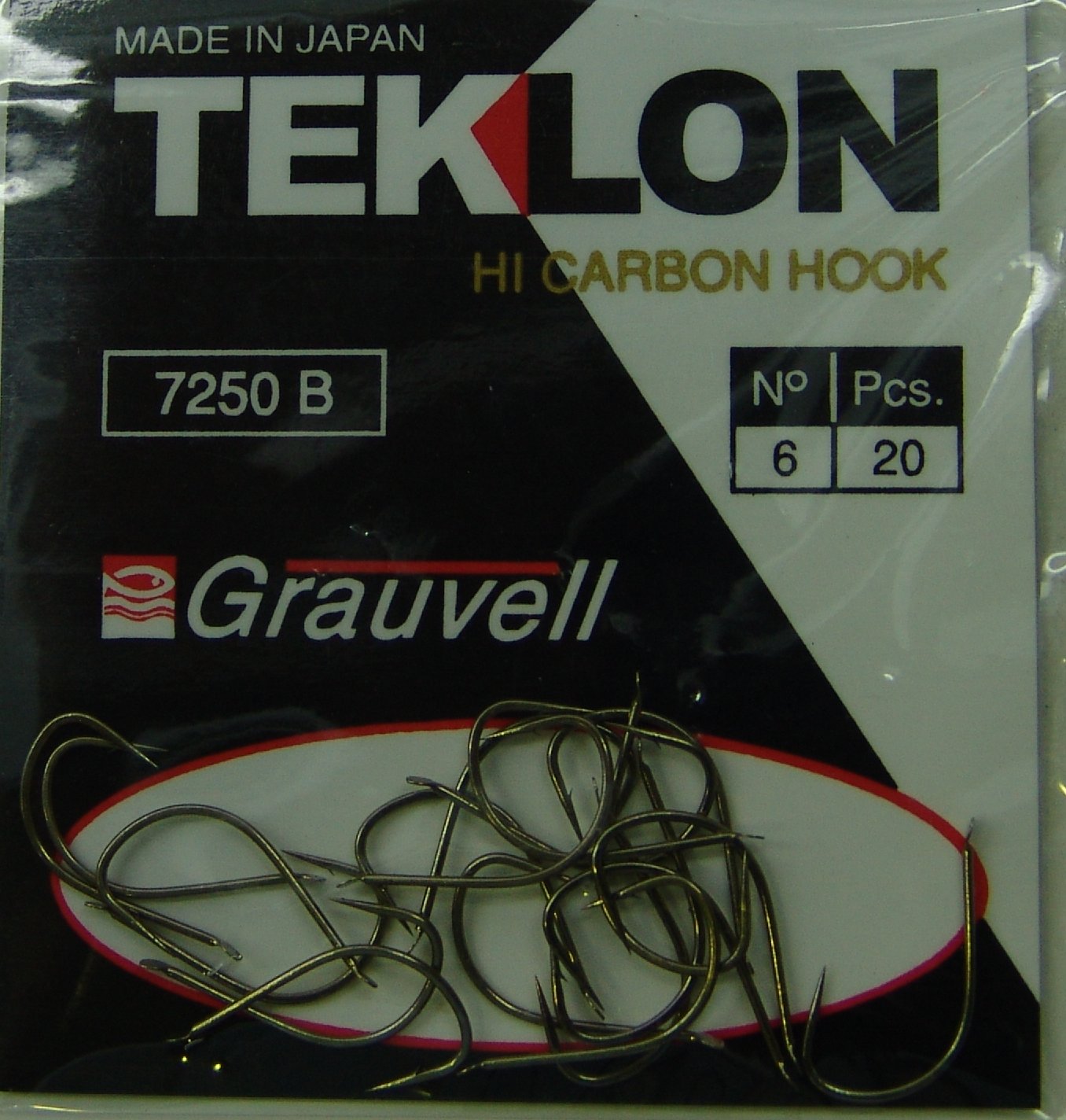 ANZUELO GRAUVELL TEKLON 7250B 6 (20 uni)