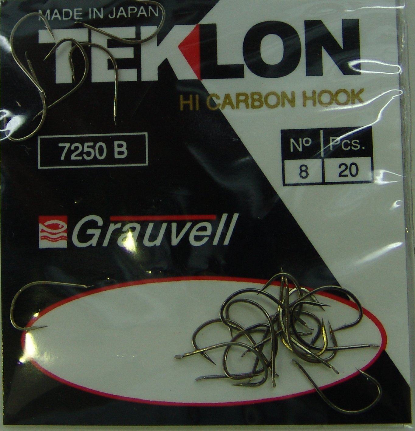 ANZUELO GRAUVELL TEKLON 7250B 8 (20 uni)