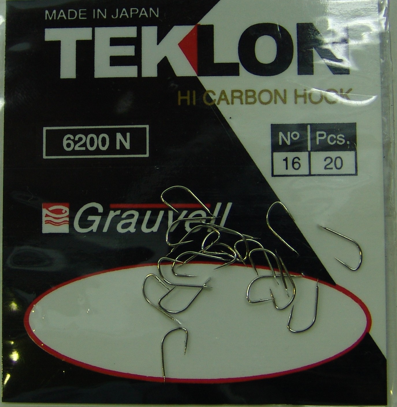 ANZUELO GRAUVELL TEKLON 6200N 16 (20 uni)