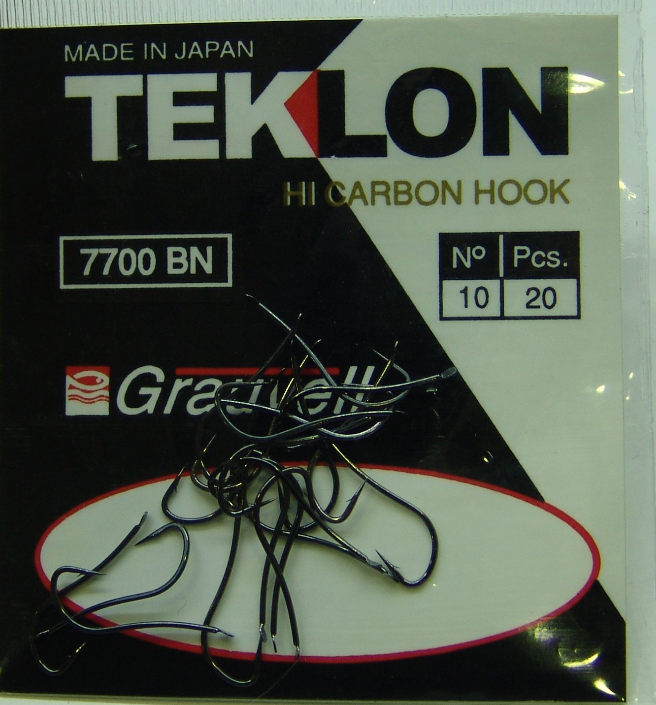 ANZUELO GRAUVELL TEKLON 7700BN 10 (20 uni)