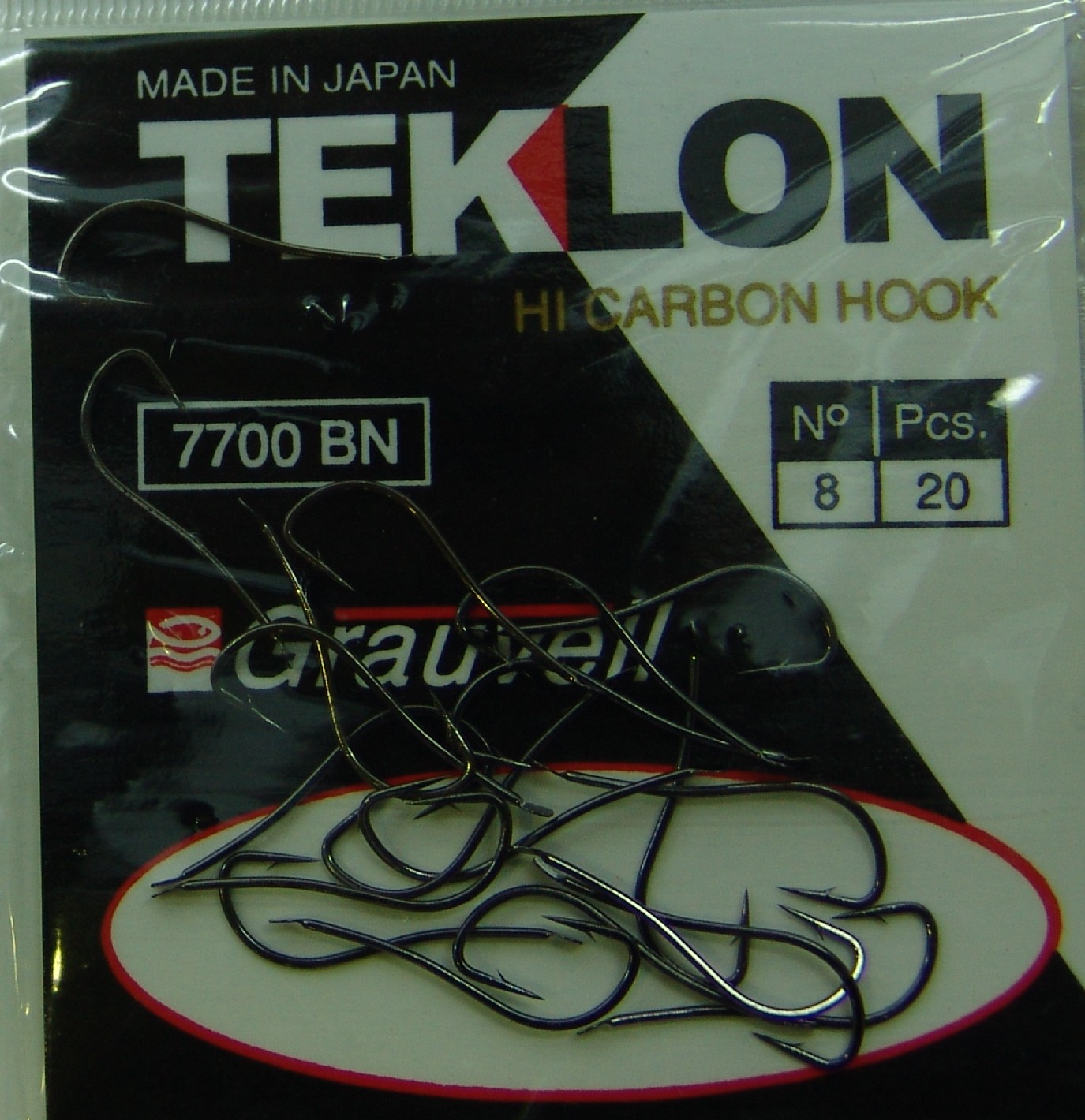 ANZUELO GRAUVELL TEKLON 7700BN 8 (20 uni)