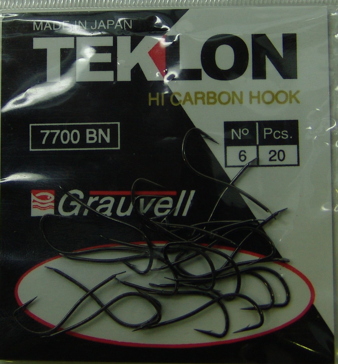 ANZUELO GRAUVELL TEKLON 7700BN 6 (20 uni)