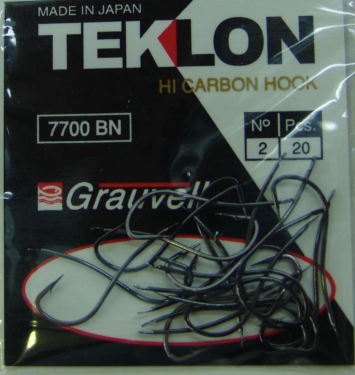 ANZUELO GRAUVELL TEKLON 7700BN 2 (20 uni)