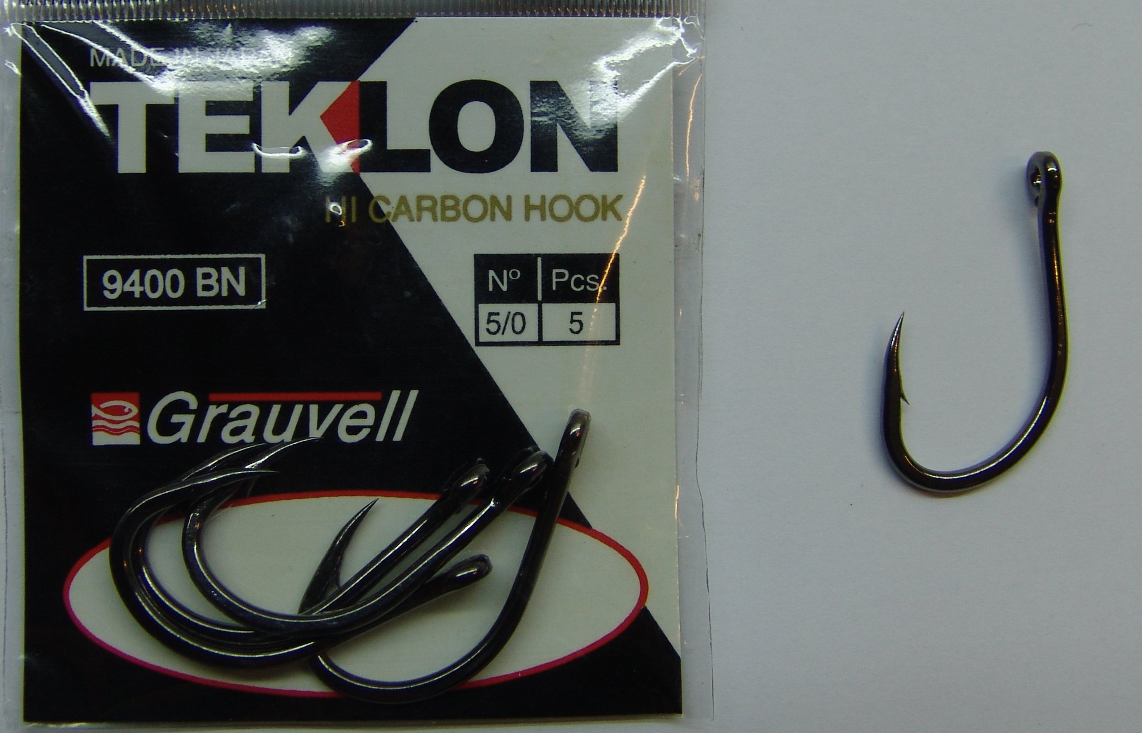 ANZUELO GRAUVELL TEKLON 9400BN 5/0 (5 uni)