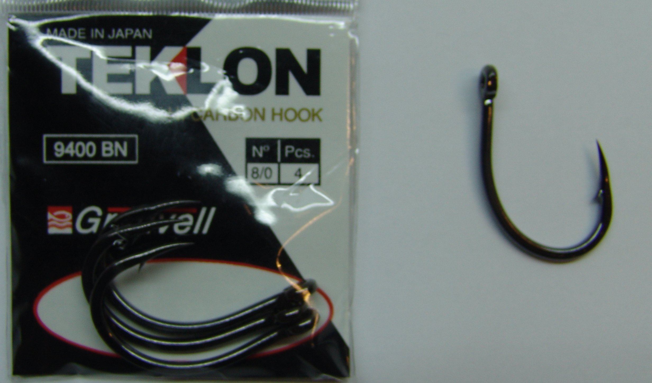 ANZUELO GRAUVELL TEKLON 9400BN 8/0 (4 uni)