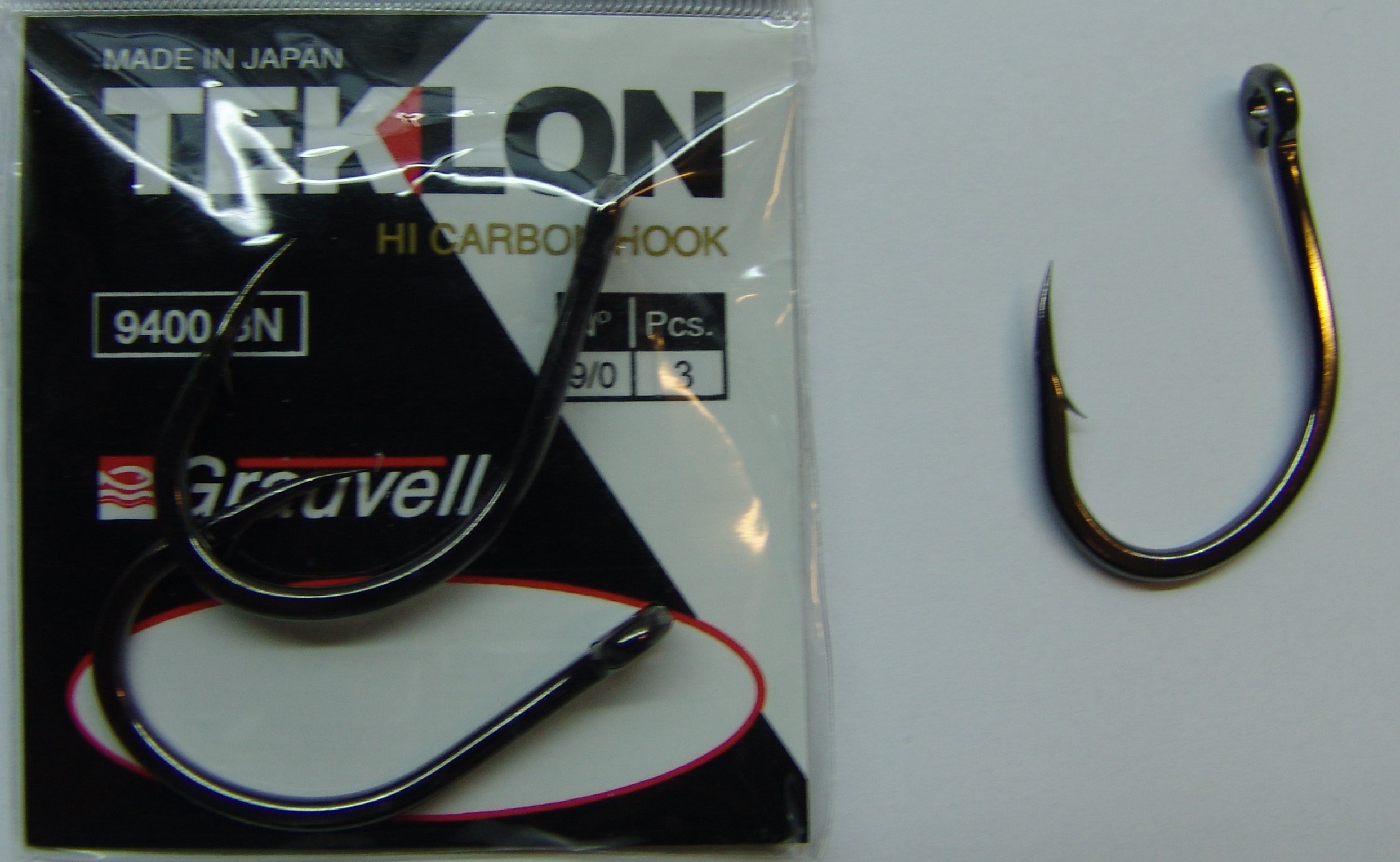 ANZUELO GRAUVELL TEKLON 9400BN 9/0 (4 uni)