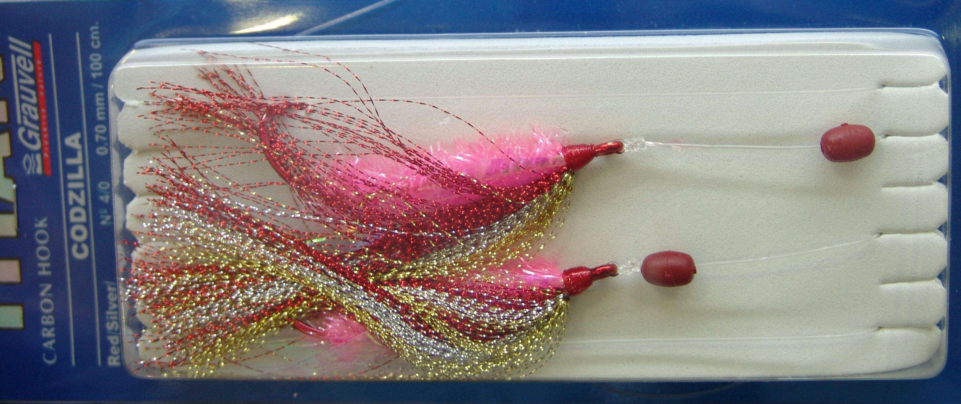 SABIKI - GRAUVELL - CODZILLA 4/0 RED/SILVER/GOLD