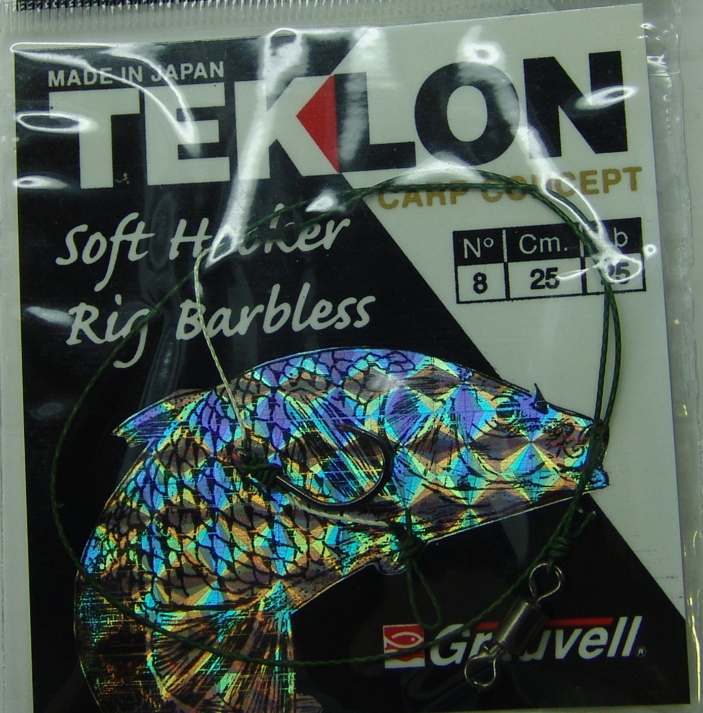 TEKLON SOFT HOOKER RIG BARBLESS 8