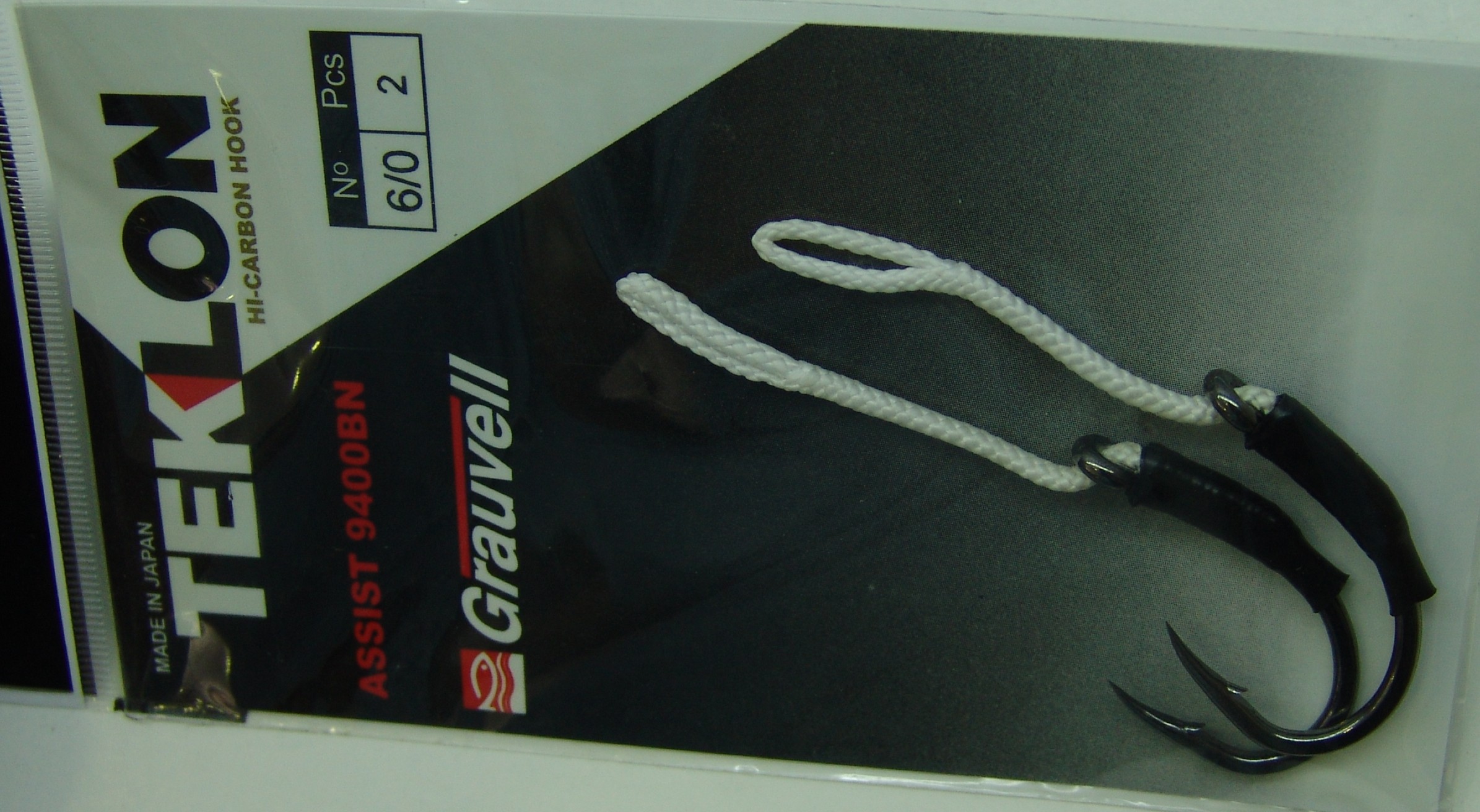 ANZUELO GRAUVELL TEKLON ASSIST 9400BN 6/0 (2 uni)