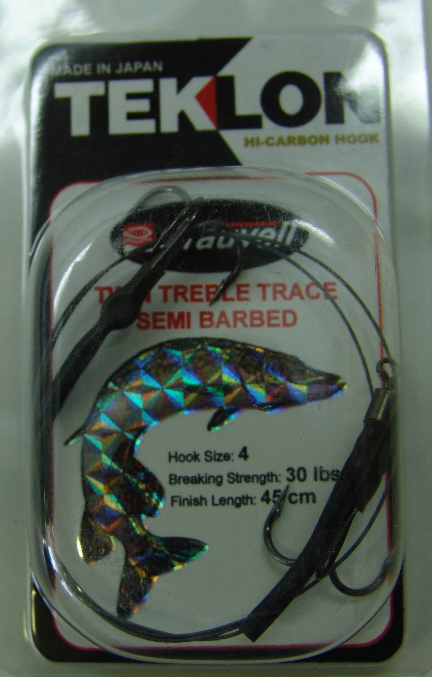 ANZUELO GRAUVELL TEKLON TWIN TREBLE TRACE S BARB 4