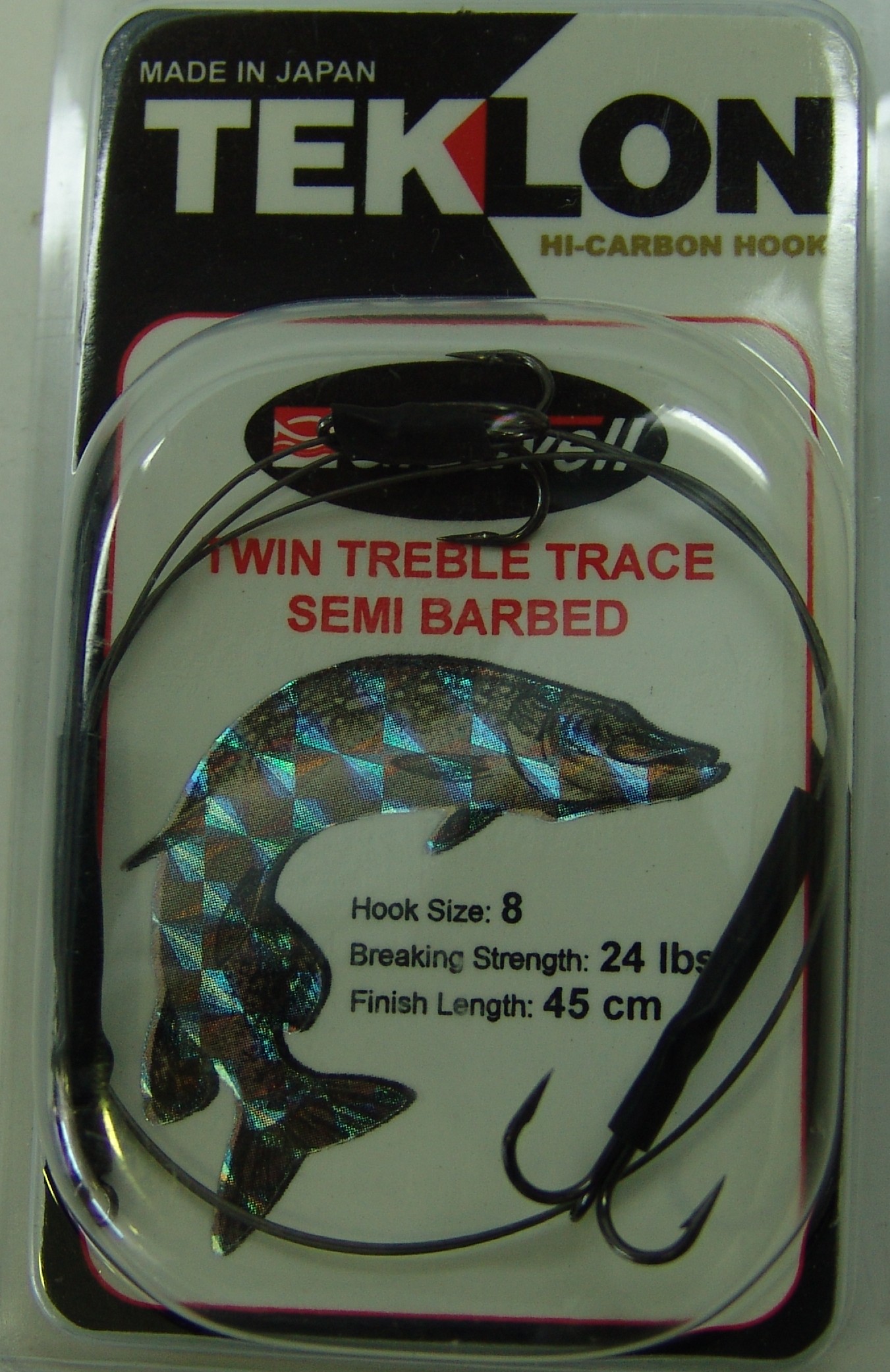ANZUELO GRAUVELL TEKLON TWIN TREBLE TRACE S BARB 8