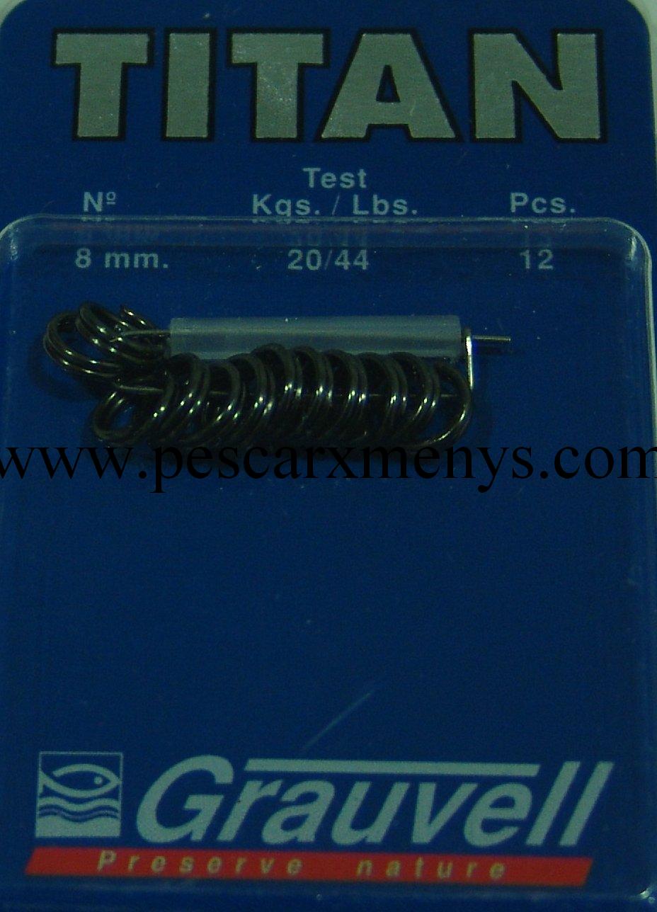 TITAN LLAVERITO 8 MM (12 unidades)