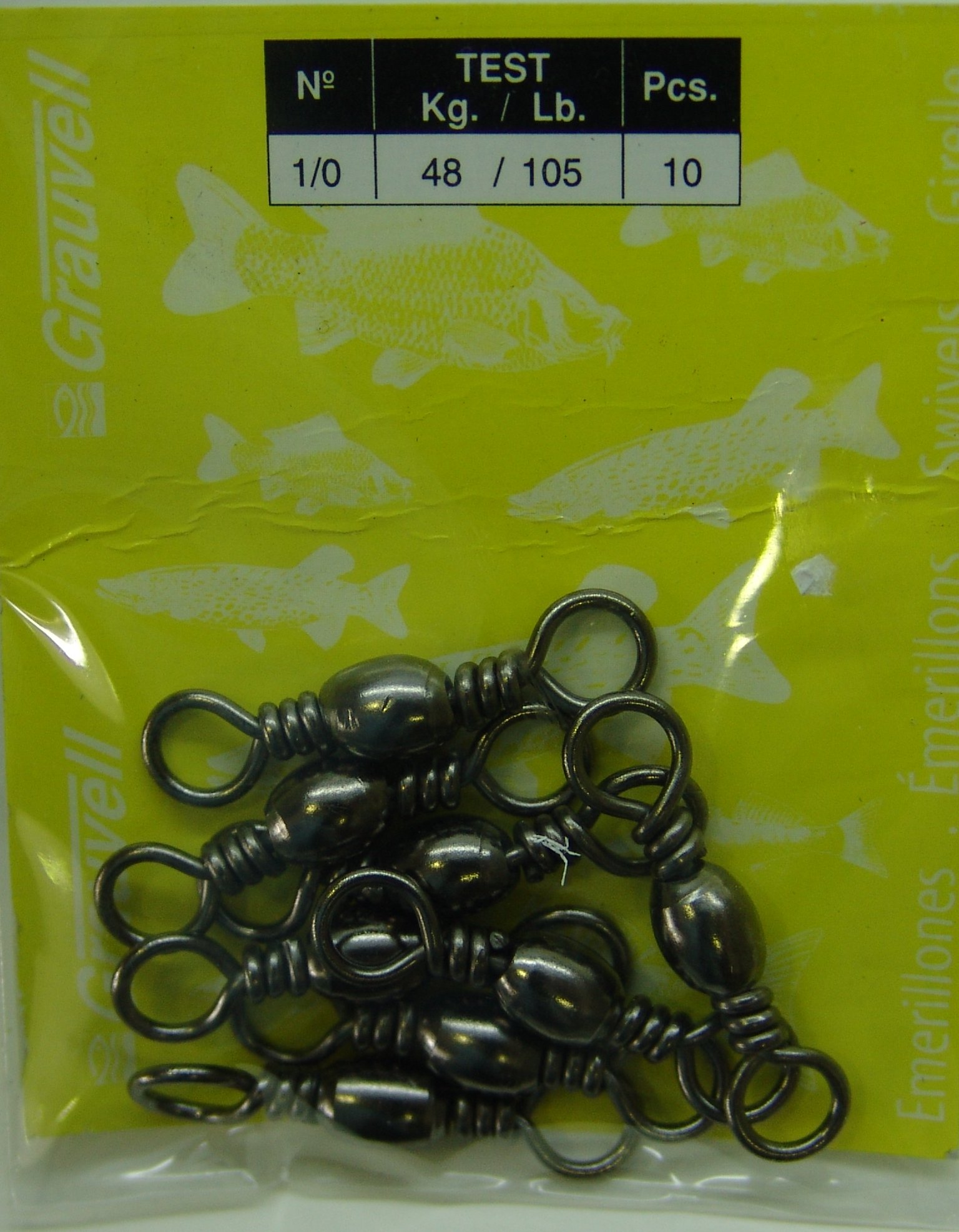 EMERILLON BLACK BARRIL 1/0 (10 unidades)