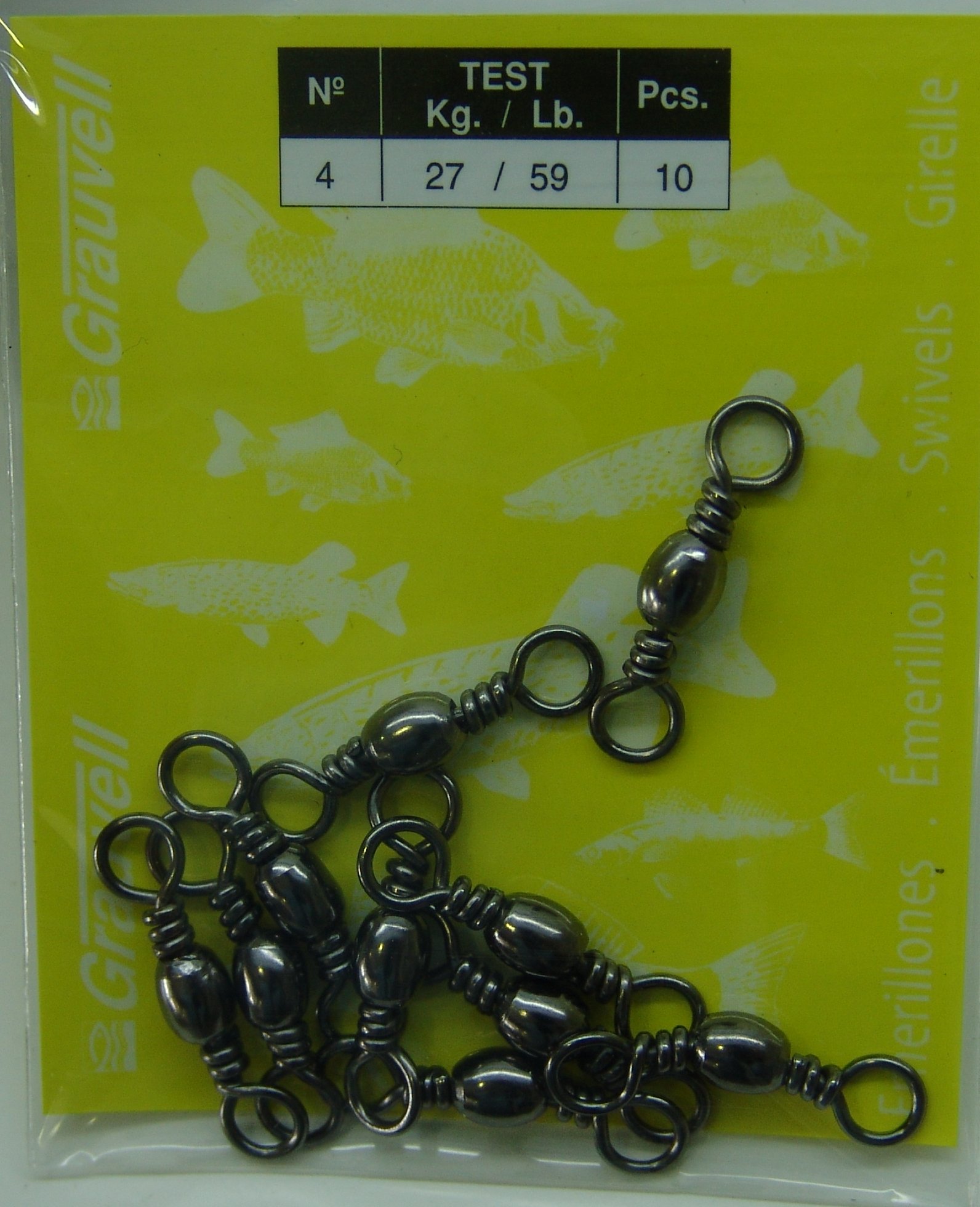 EMERILLON BLACK BARRIL 4 (10 unidades)