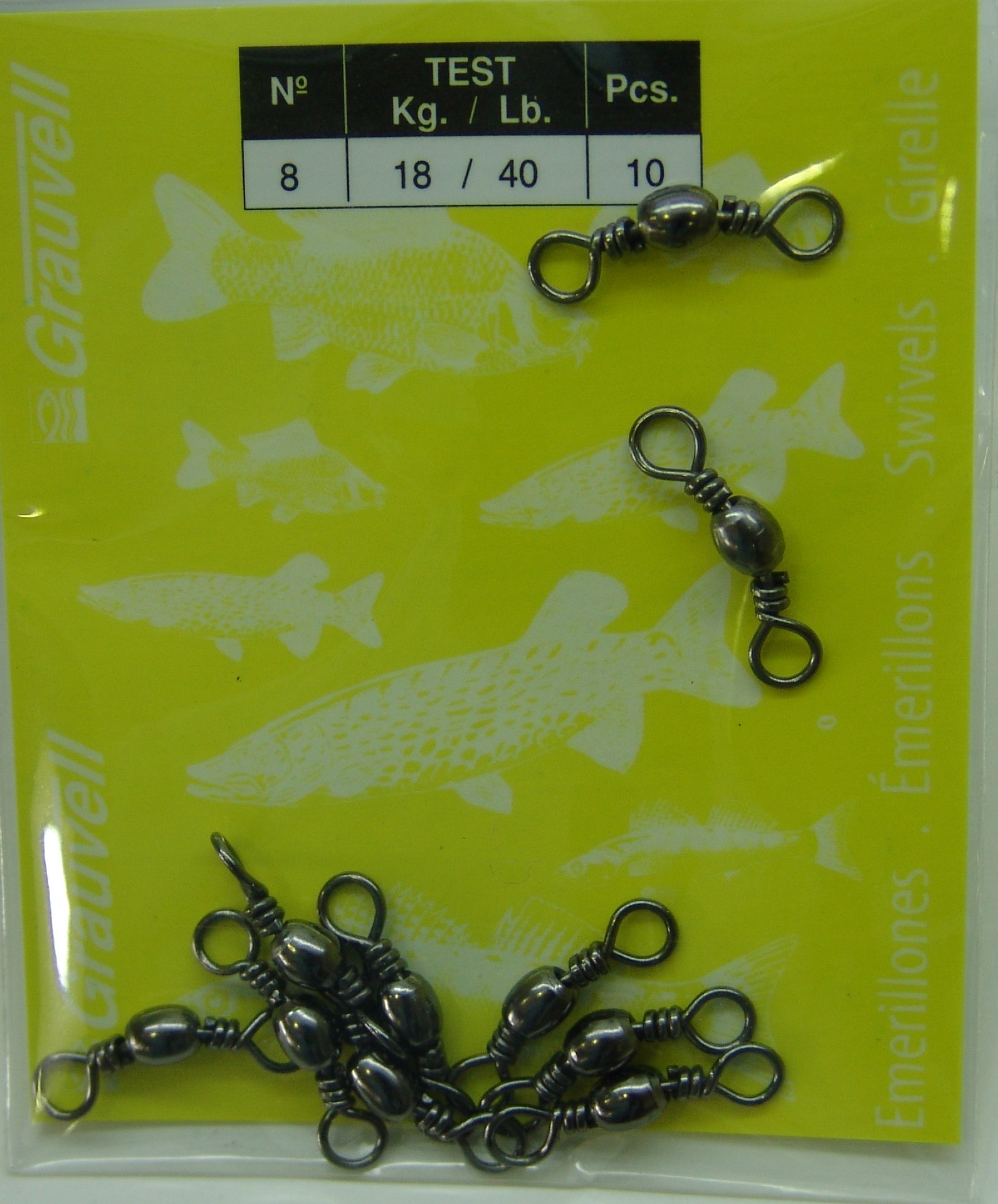 EMERILLON BLACK BARRIL 8 (10 unidades)