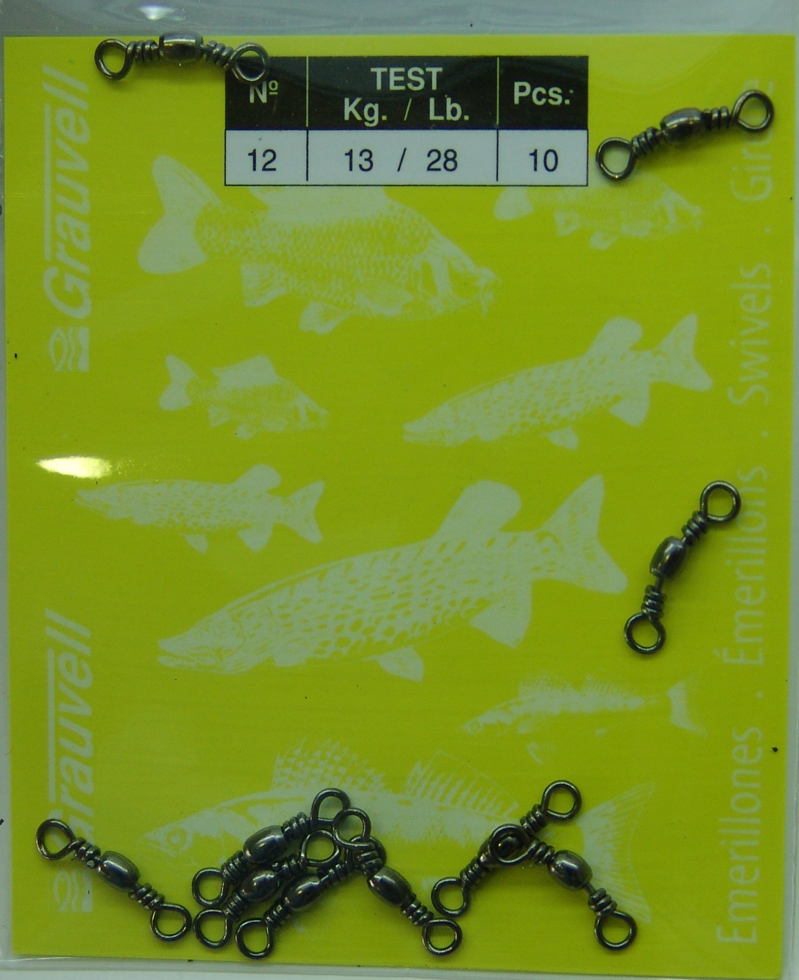 EMERILLON BLACK BARRIL 12 (10 unidades)