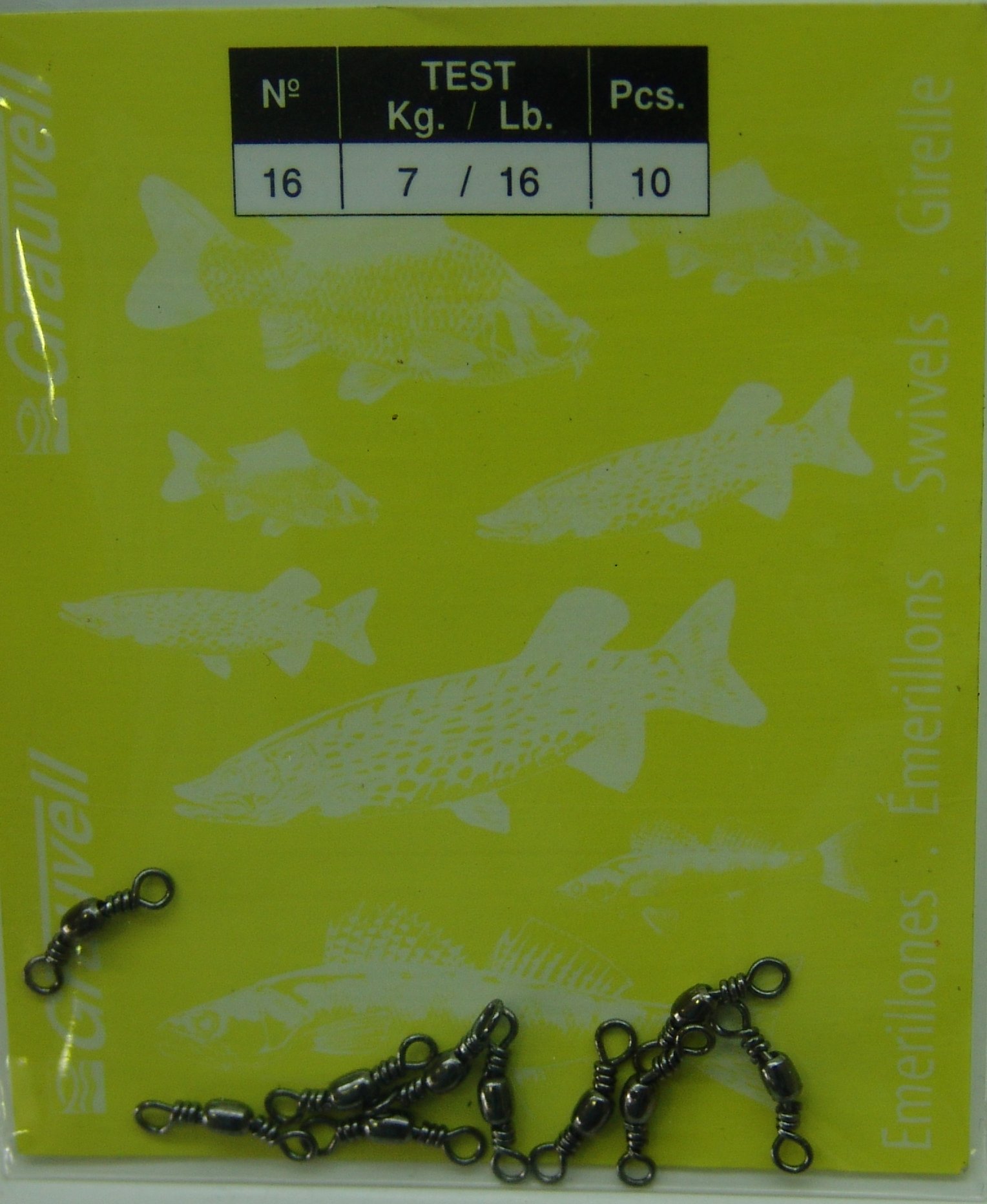EMERILLON BLACK BARRIL 16 (10 unidades)