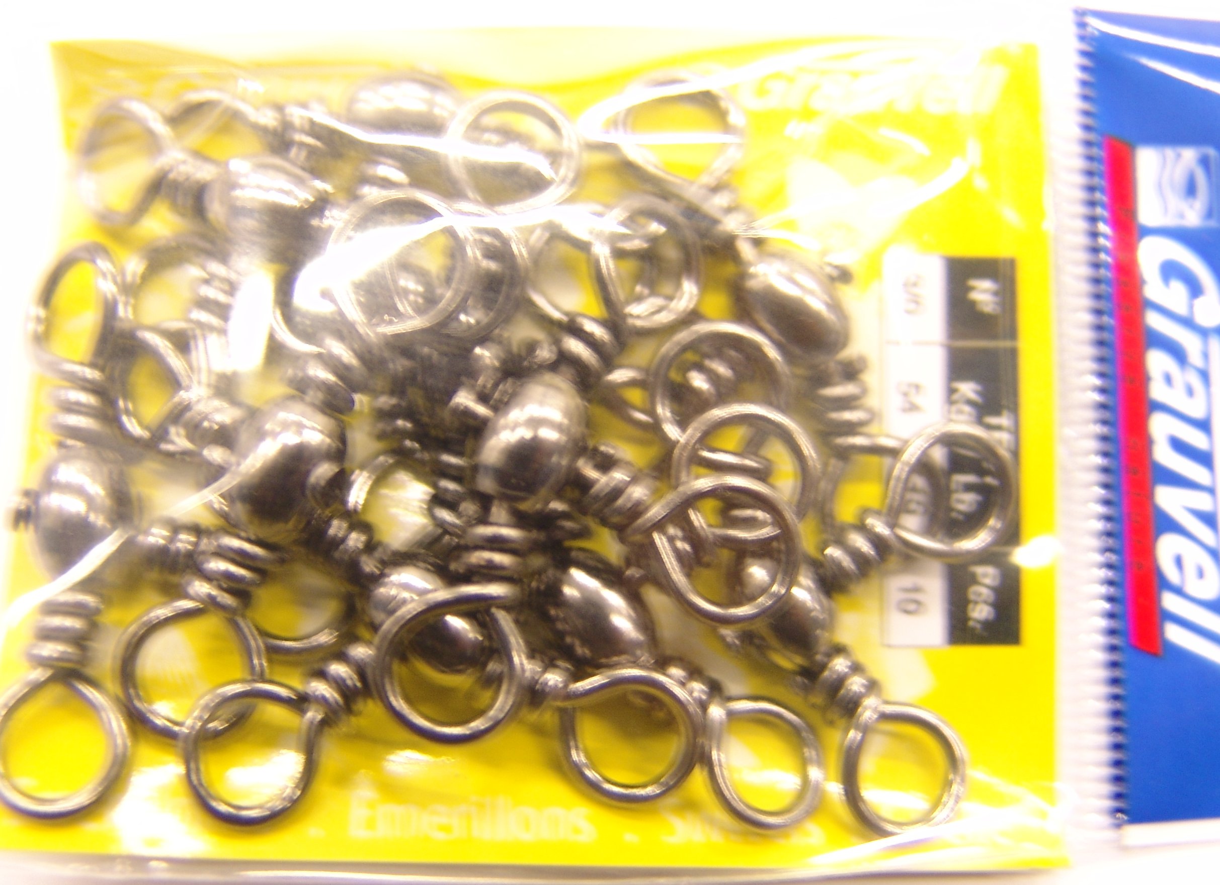 EMERILLON BLACK TRIPLE 3/0 (10 unidades)