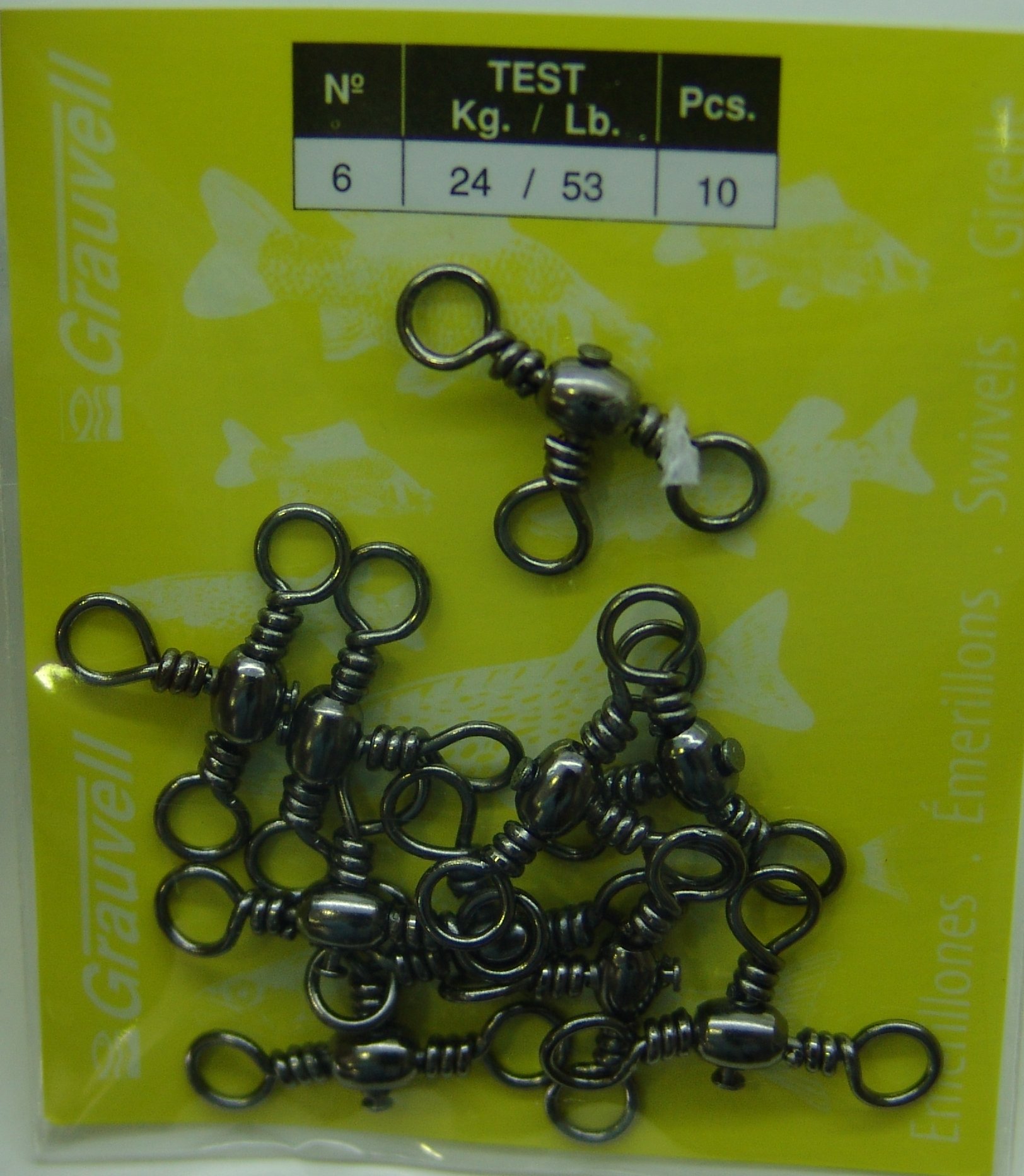 EMERILLON BLACK TRIPLE 6 (10 unidades)