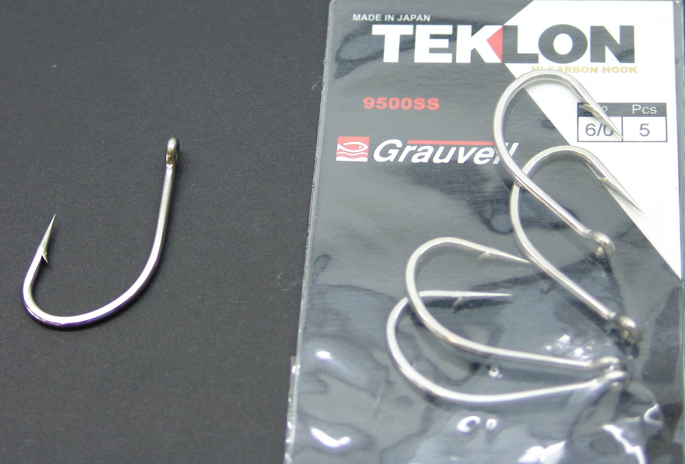 ANZUELO GRAUVELL TEKLON 9500SS 6/0 (5 uni)