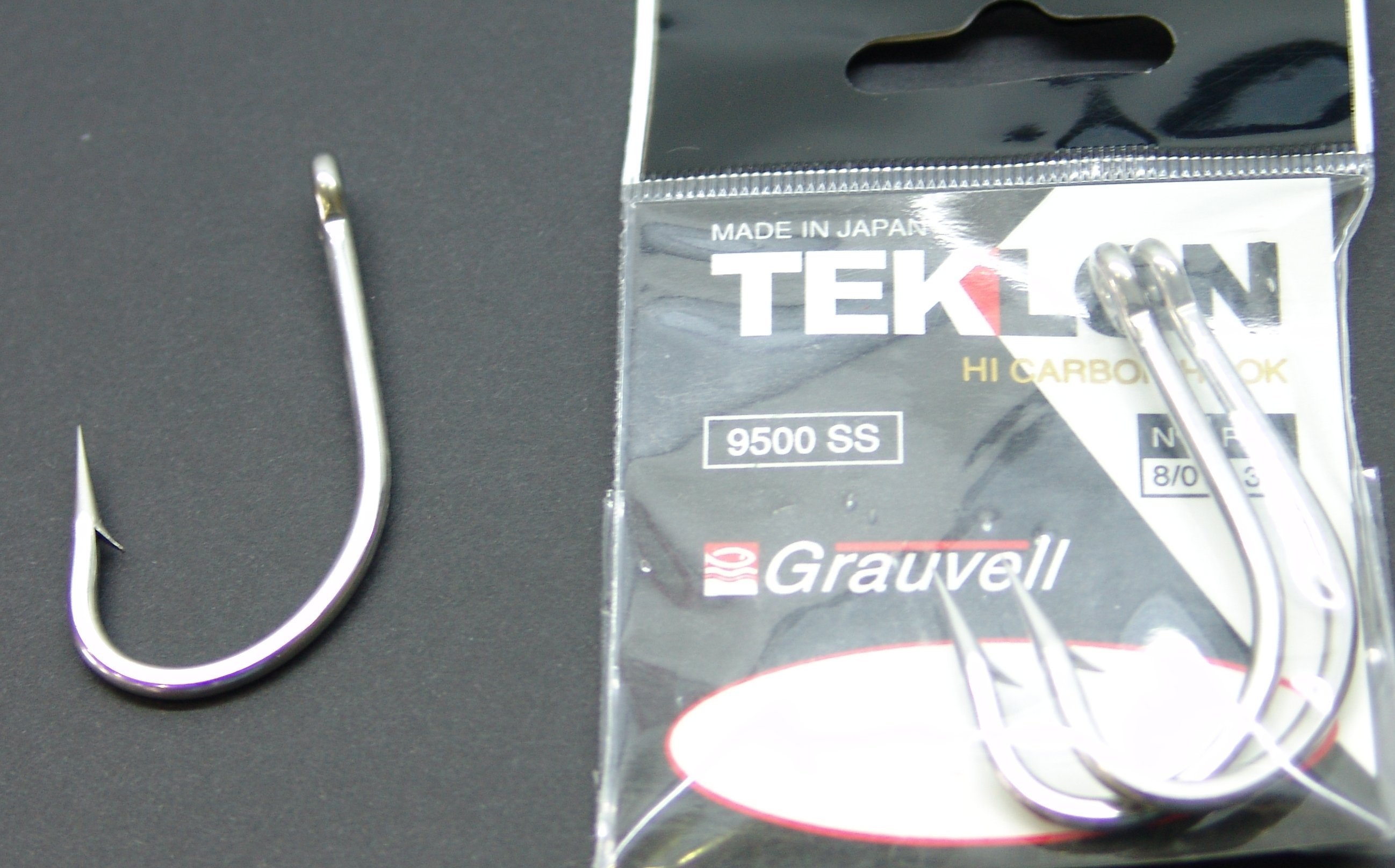 ANZUELO GRAUVELL TEKLON 9500SS 8/0 (3 uni)