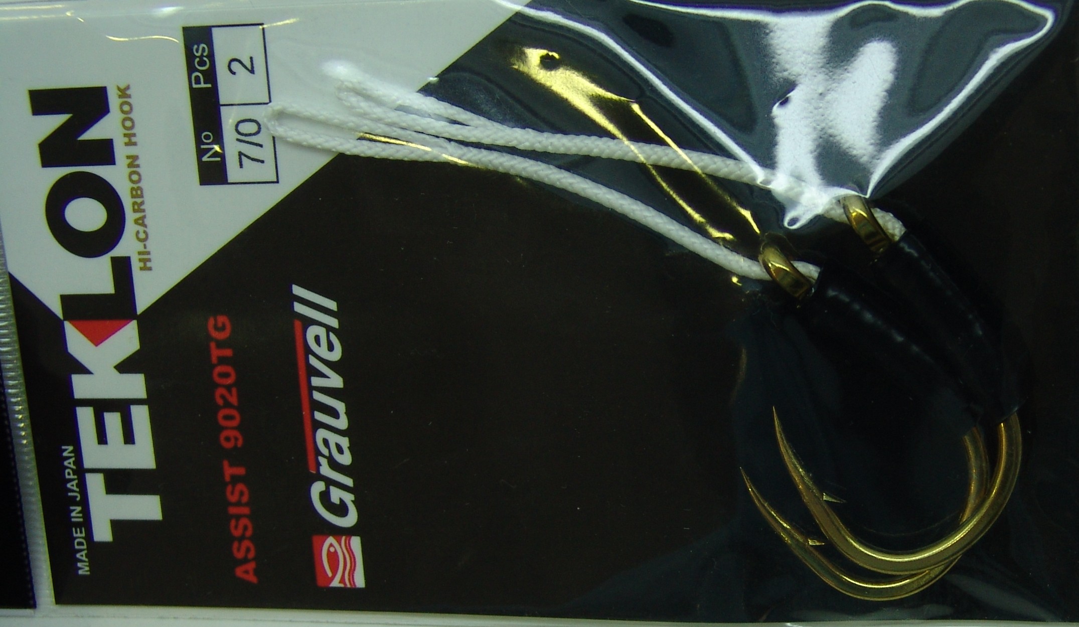 ANZUELO GRAUVELL TEKLON ASSIST 9020TG 7/0 (2 uni)
