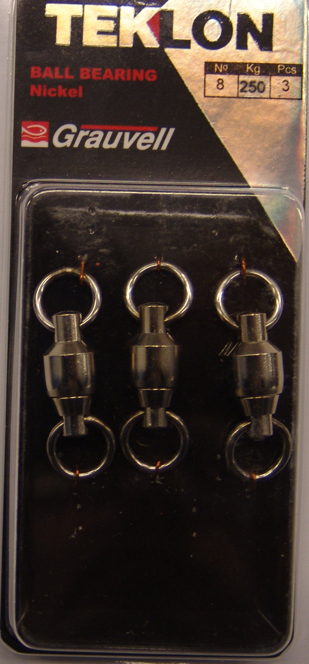 EMERILLON TEKLON BALL BEARING N.8 (3 unidades) 250KG