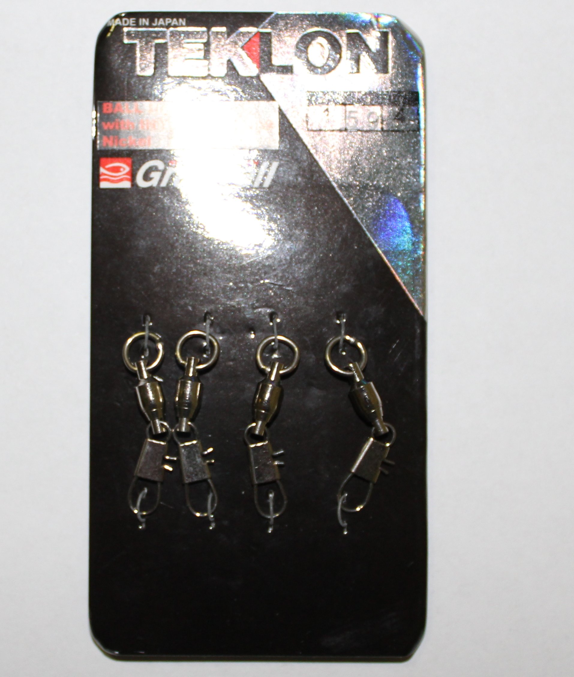 EMERILLON TEKLON BALL BEARING IMPERDIBLE 1 (4 unidades)
