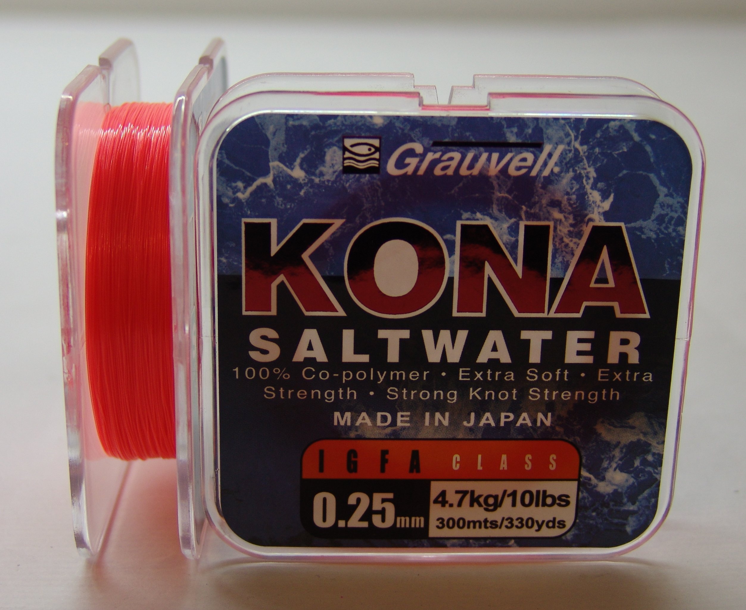HILO GRAUVELL KONA SALTWATER 300 MT 0.25 10LB