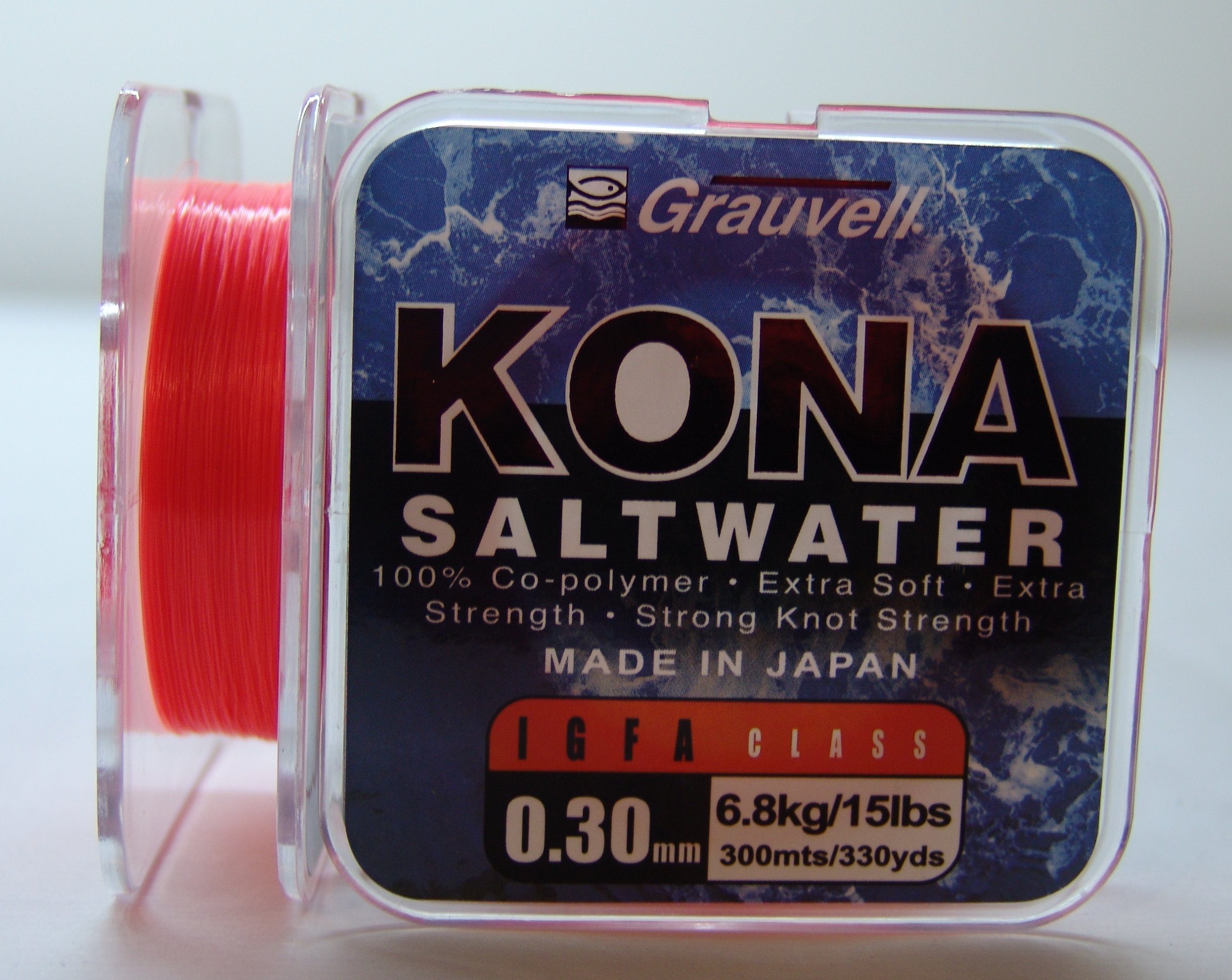 HILO GRAUVELL KONA SALTWATER 300 MT 0.30 15Lb