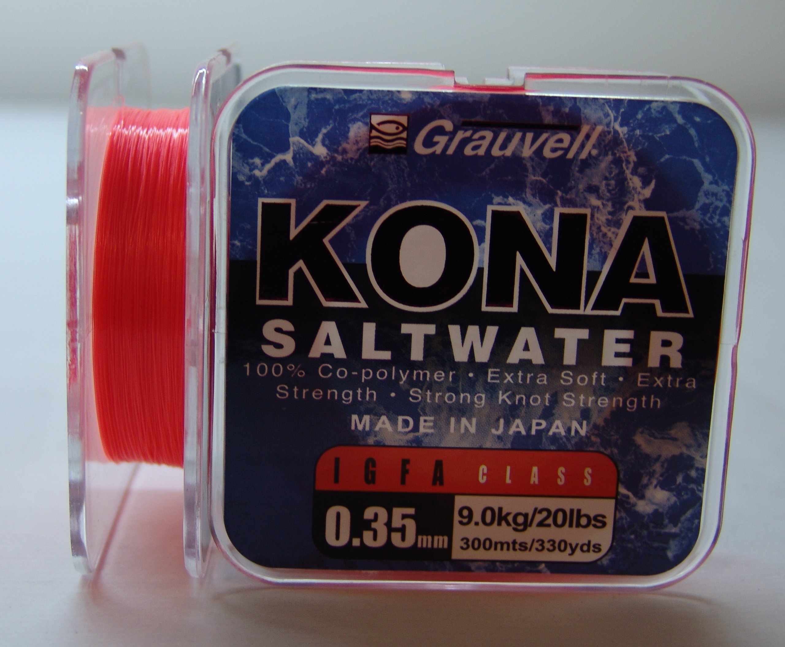 HILO GRAUVELL KONA SALTWATER 300 MT 0.35 20Lb