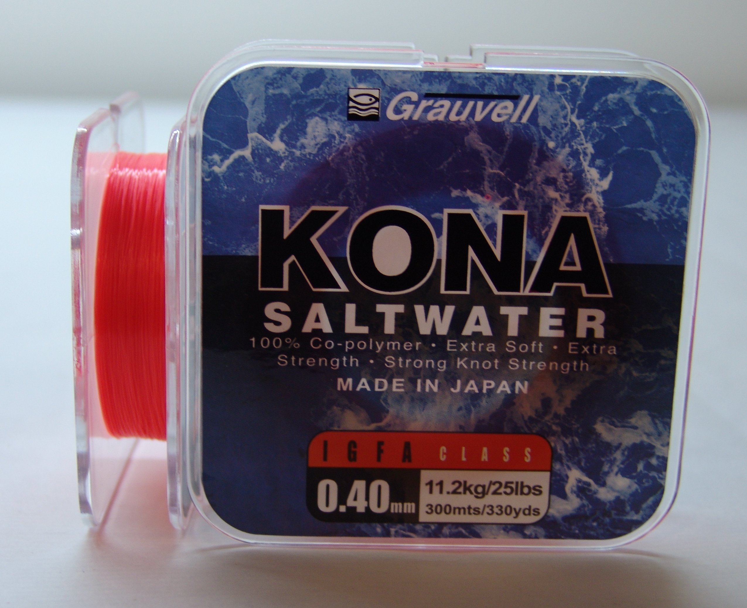 HILO GRAUVELL KONA SALTWATER 300 MT 0.40 25Lb