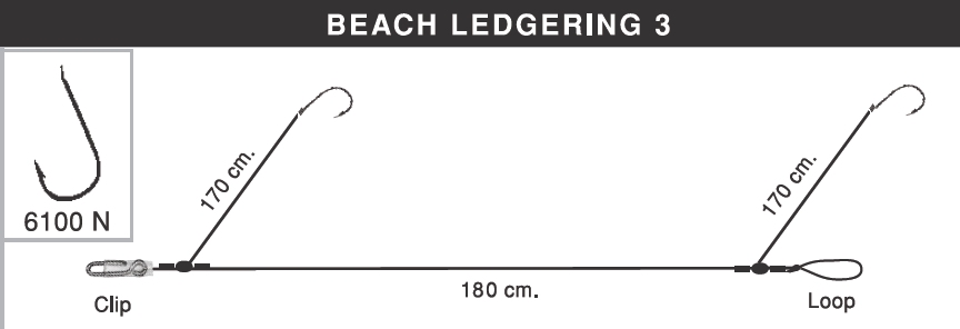 BAJO GRAUVELL TEKLON LEDGERING 3 6100N 12