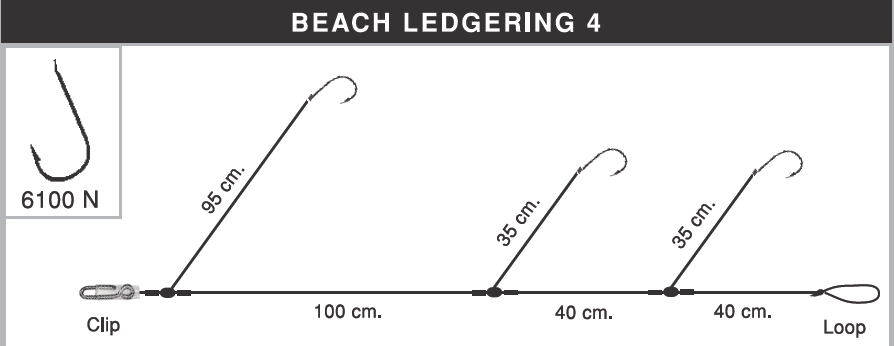 BAJO GRAUVELL TEKLON LEDGERING 4 6100N 12