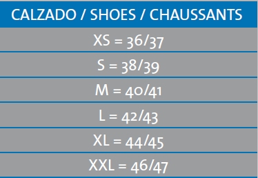 ALETAS F60R S (AJUSTABLE DE LA TALLA 38 a 41)