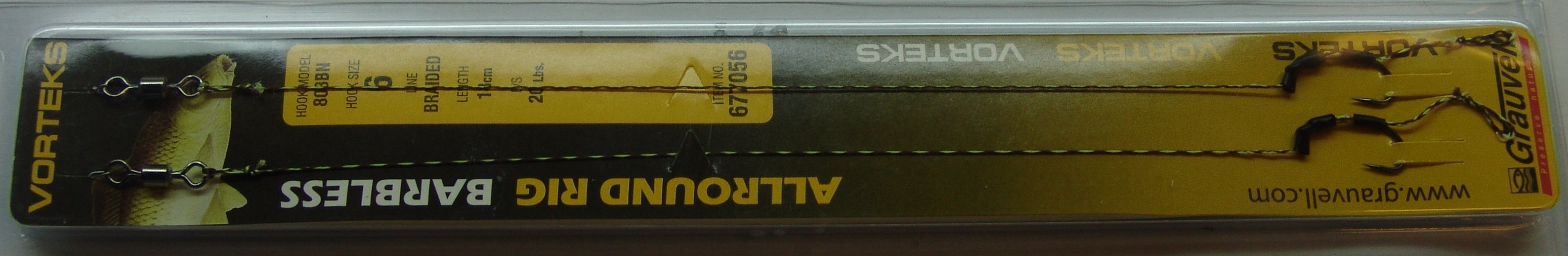 ALL ROUND RIG BARBLESS 6  (2 unidades)