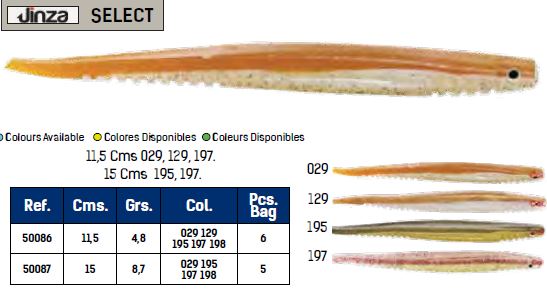 SELECT 11,5CM 129 (BOLSA 6 unidades)