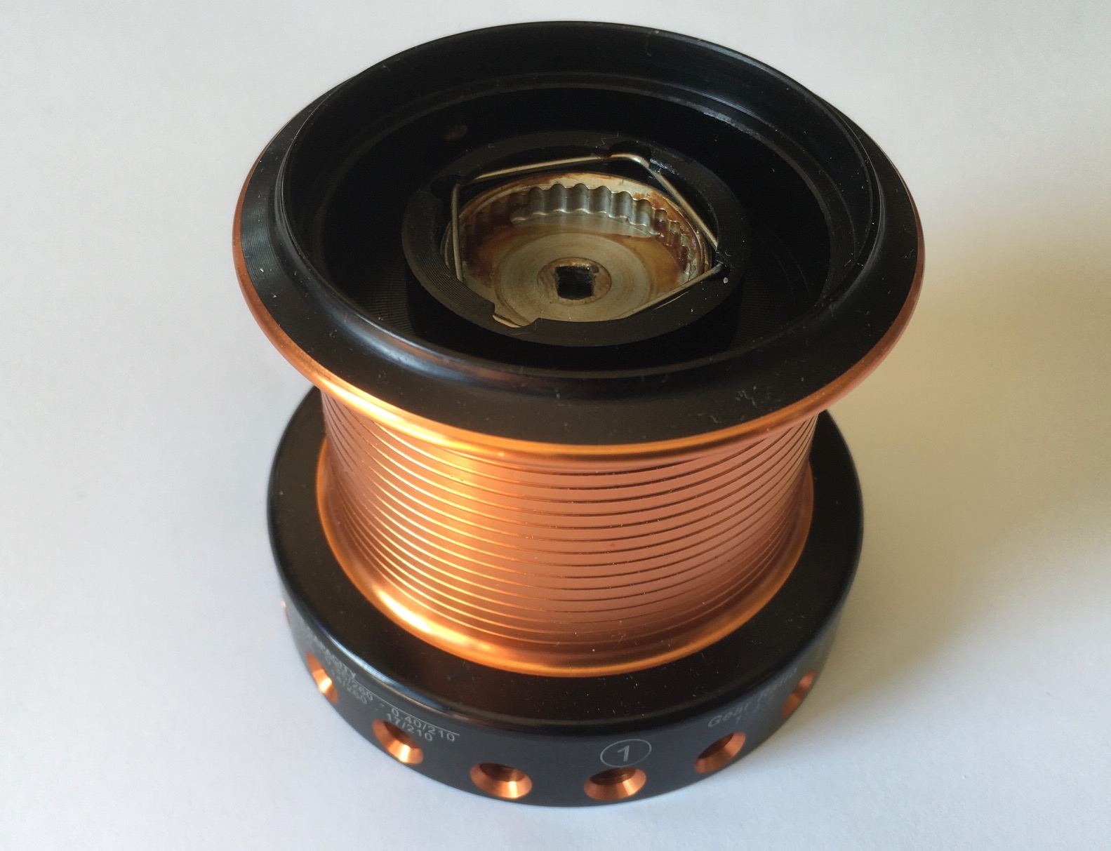 BOBINA ALUMINIO CARRETE TEKLON SURF ONE / TEAM Nº1