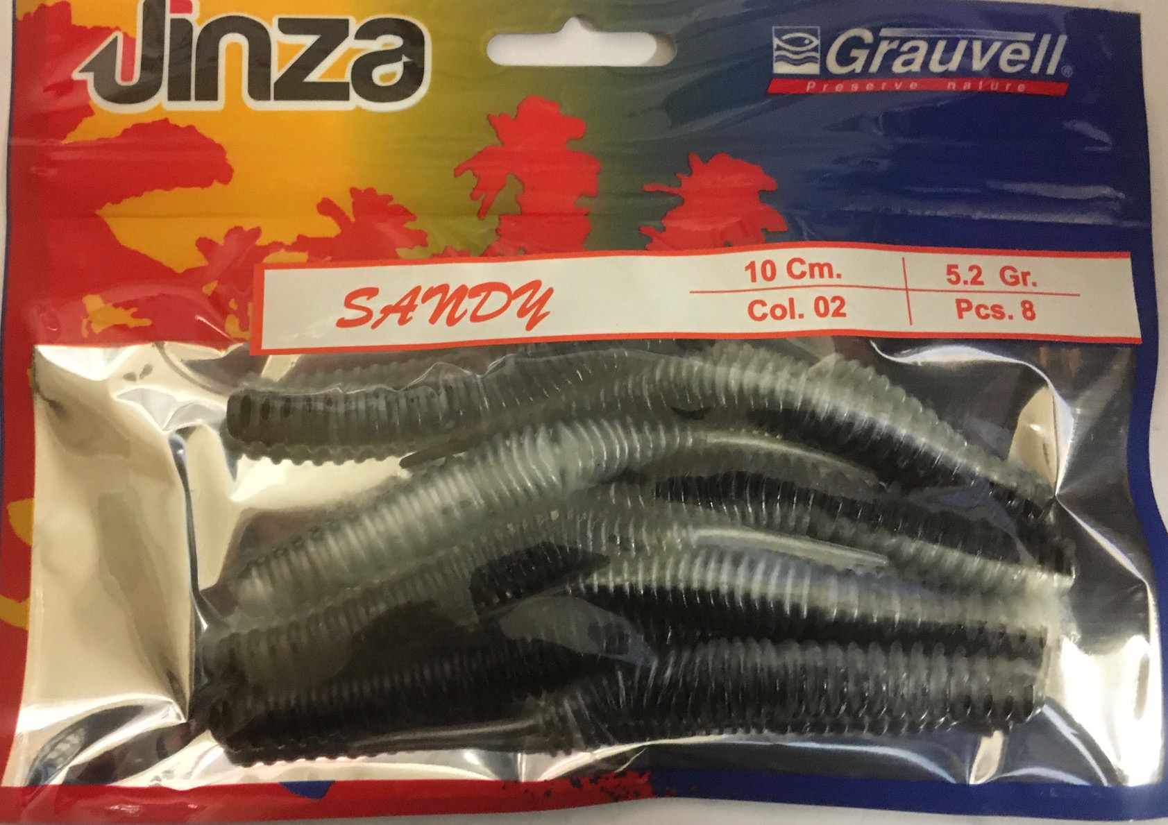 VINILO JINZA SANDY 10CM 02 (8 unidades)