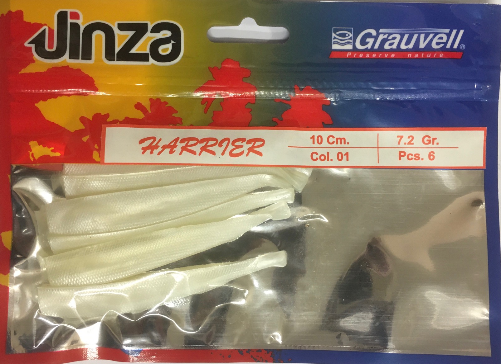 VINILO JINZA HARRIER 10CM 01 (6 unidades)