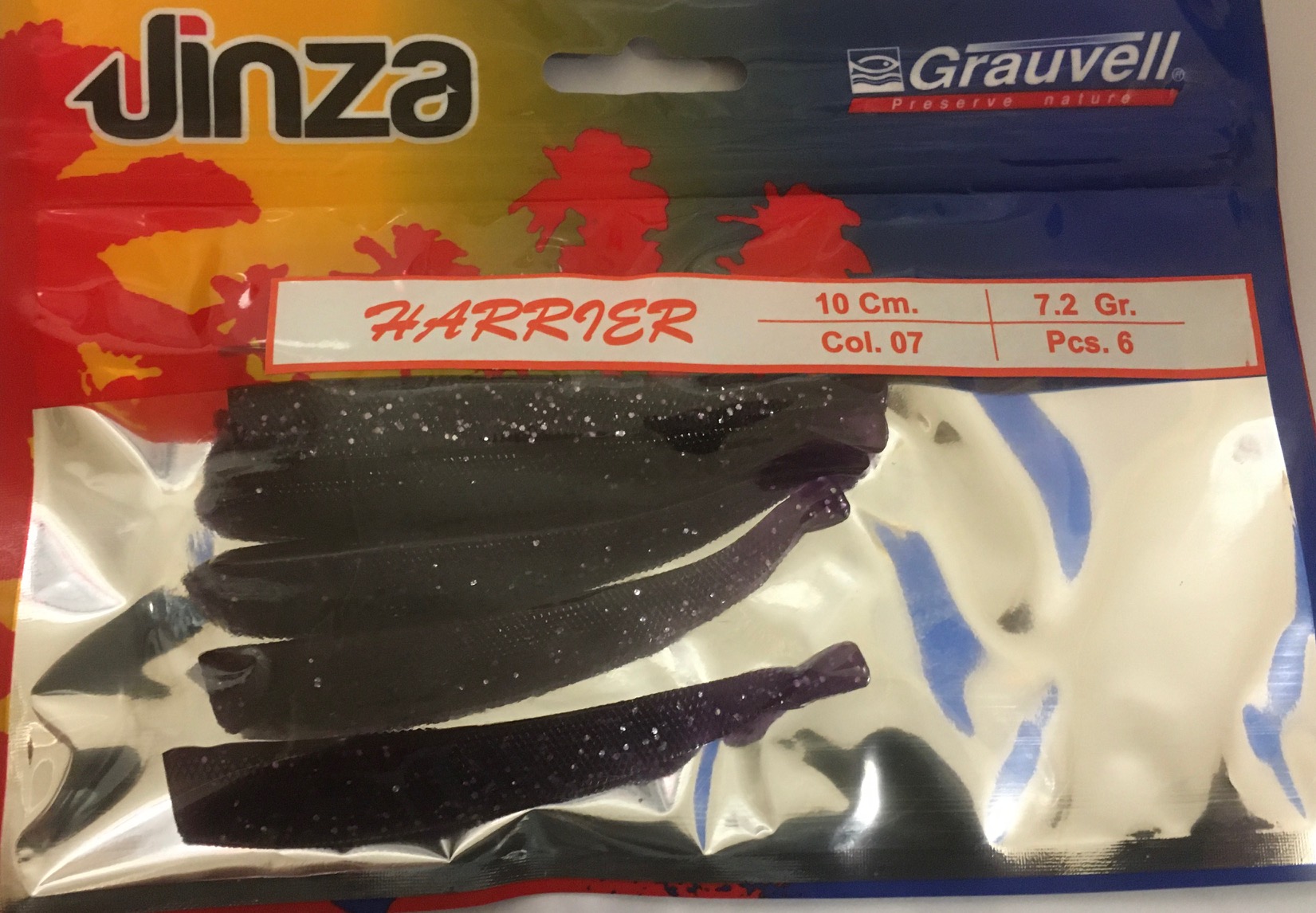 VINILO JINZA HARRIER 10CM 07 (6 unidades)