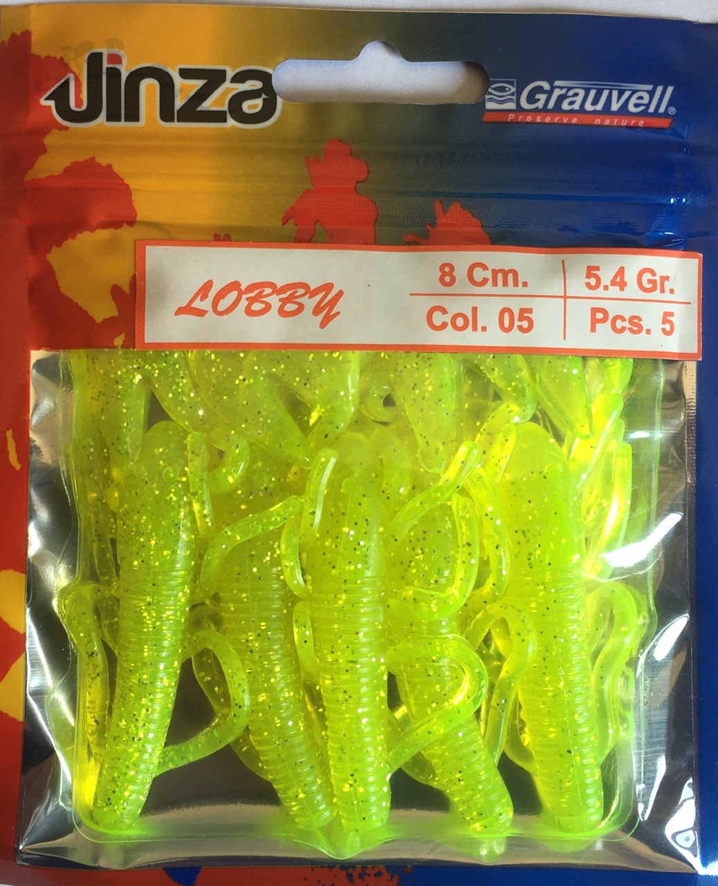 VINILO JINZA LOBBY 8CM 05 (5 unidades)