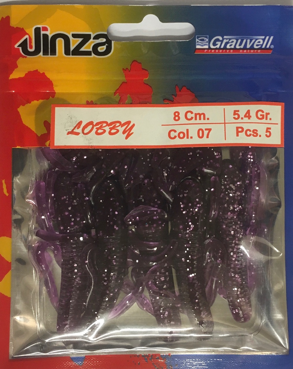 VINILO JINZA LOBBY 8CM 07 (5 unidades)