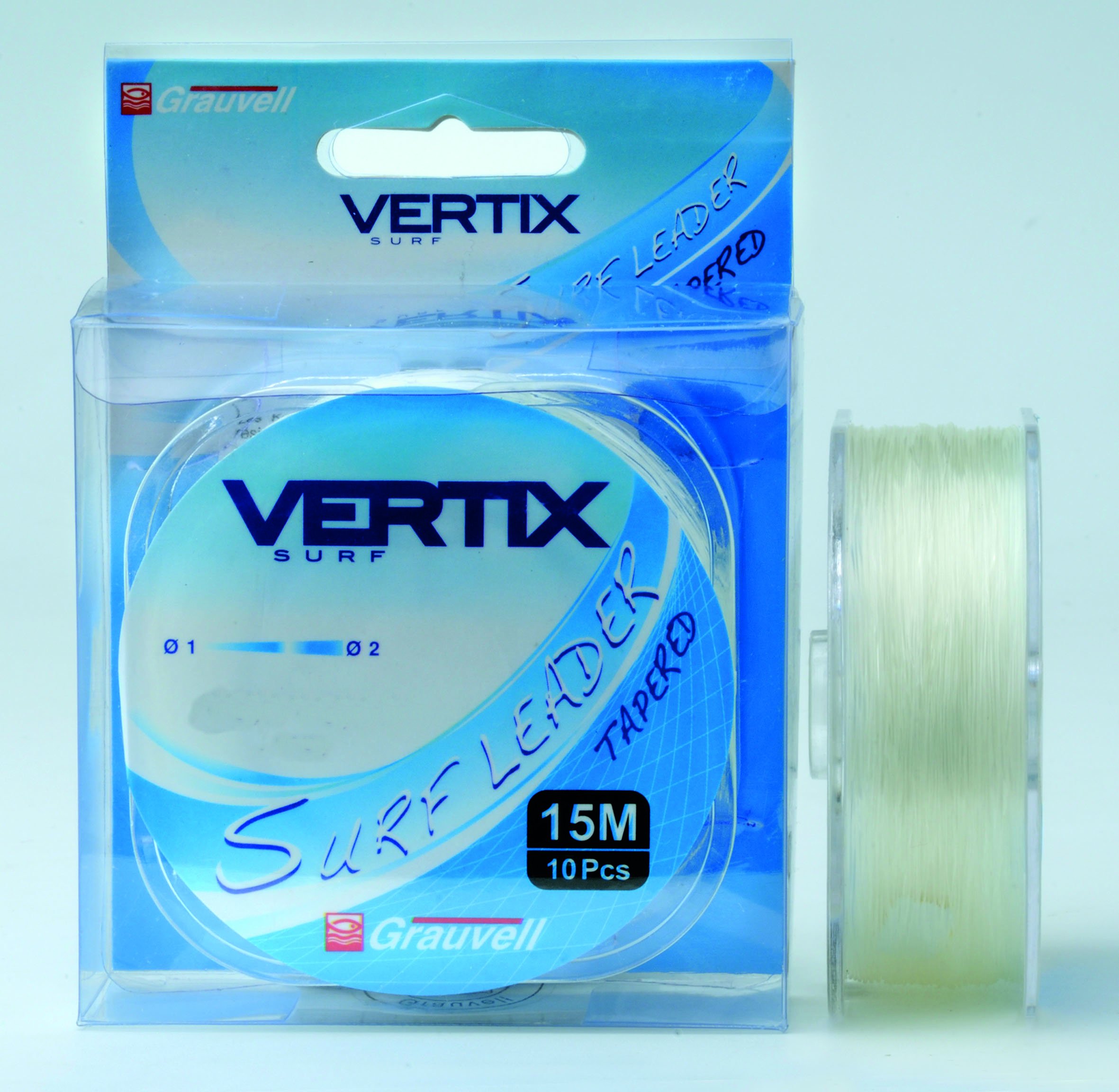 COLA SURF CASTING - VERTIX SURFLEADER 22-57 mm - 15M - (10 puentes)