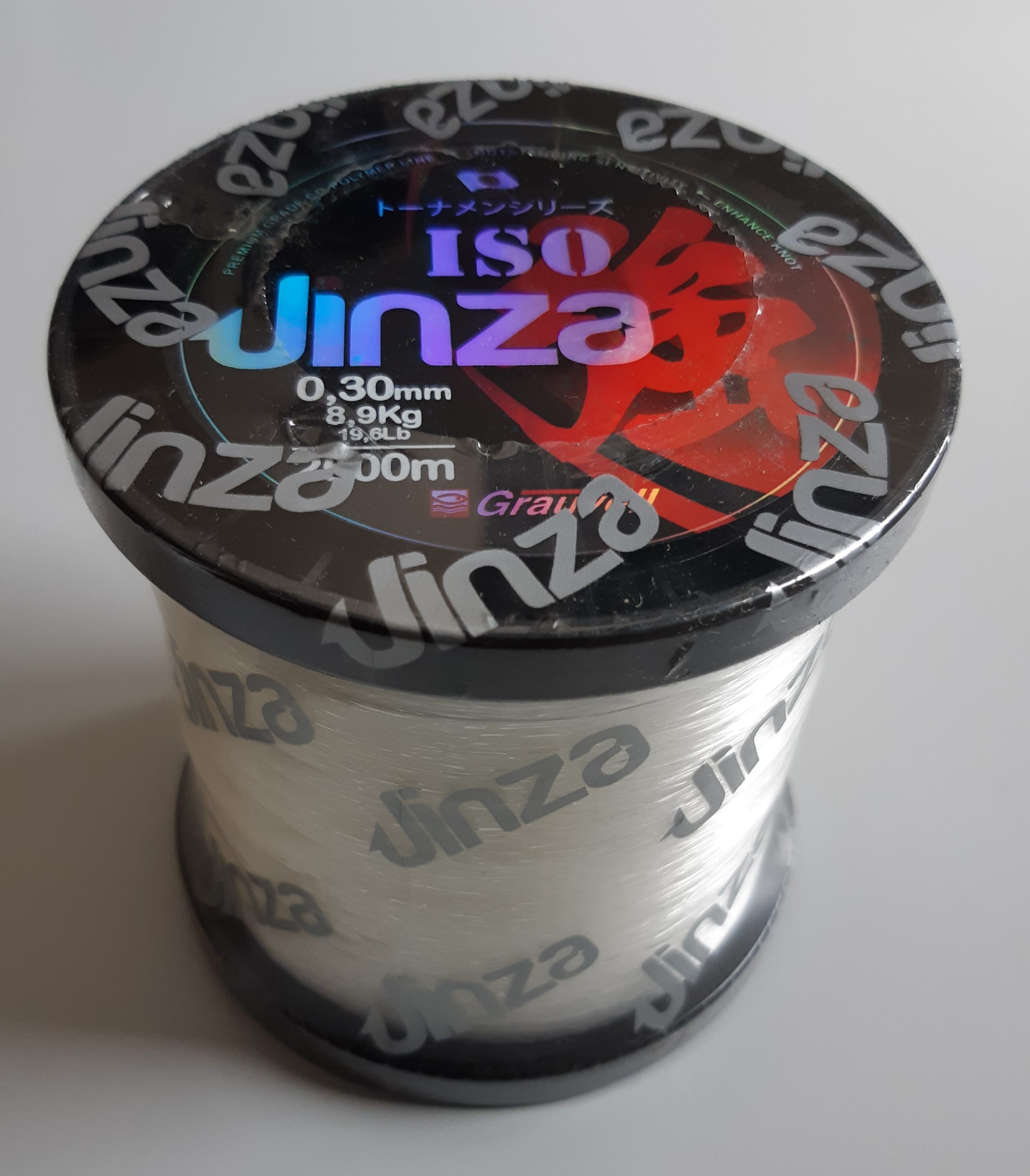 NYLON JINZA ISO 2500m 0,16mm 2,80 kg CLEAR