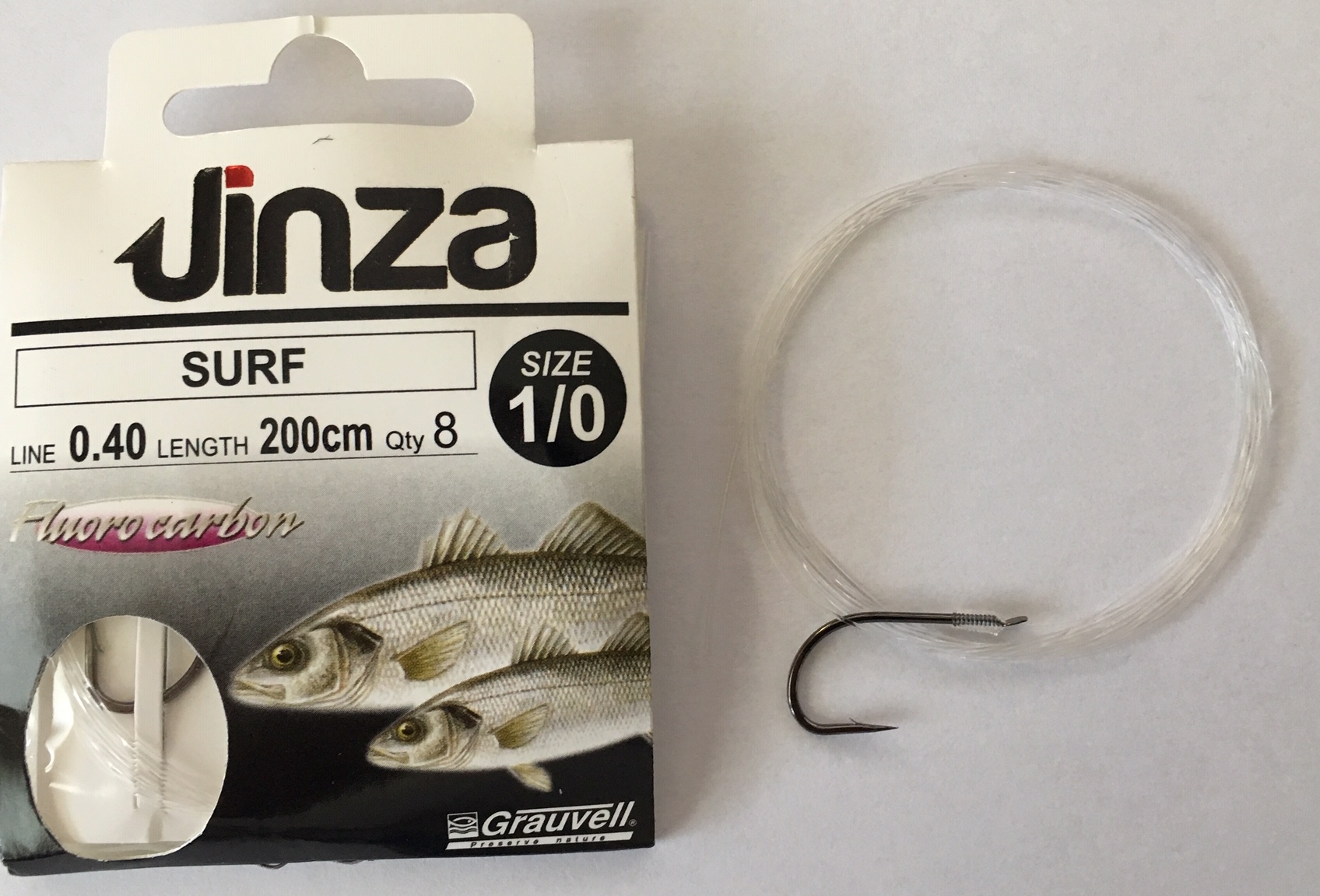 CARTERA JINZA FLUOROCARBON SURF N.1/0 0,40
