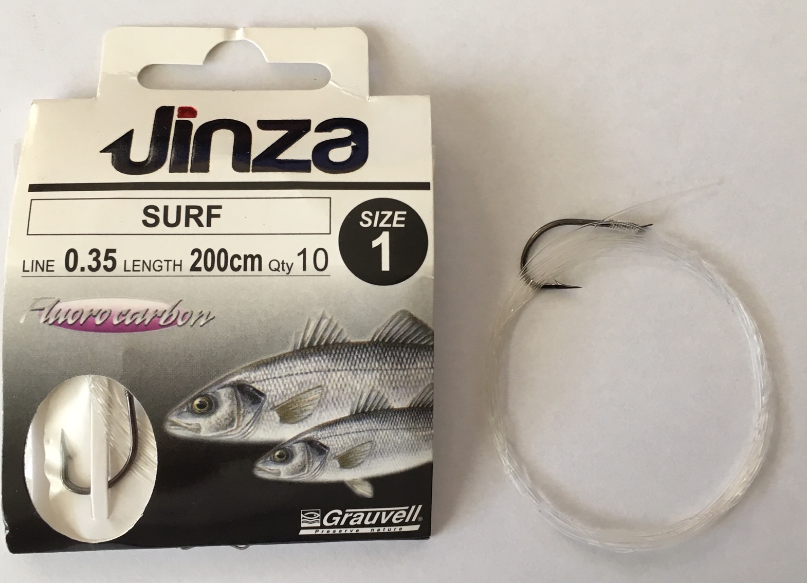 CARTERA JINZA FLUOROCARBON SURF N.1 0,35