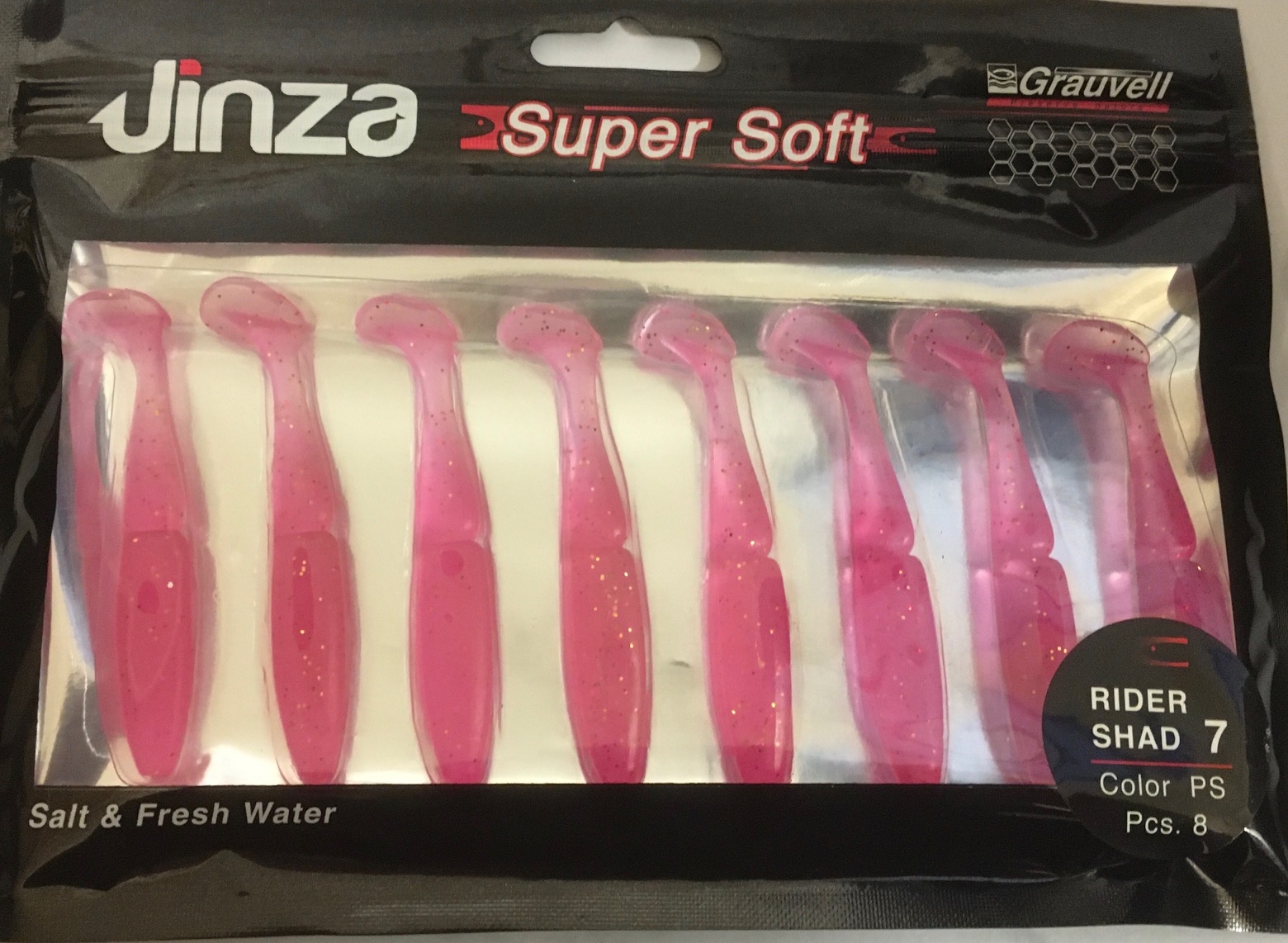 JINZA RIDER SHAD 7 PS 8PCS