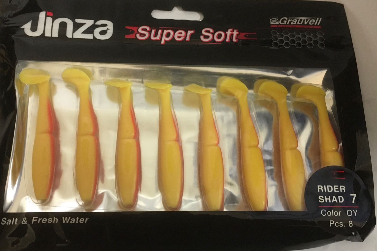 JINZA RIDER SHAD 7 OY 8PCS